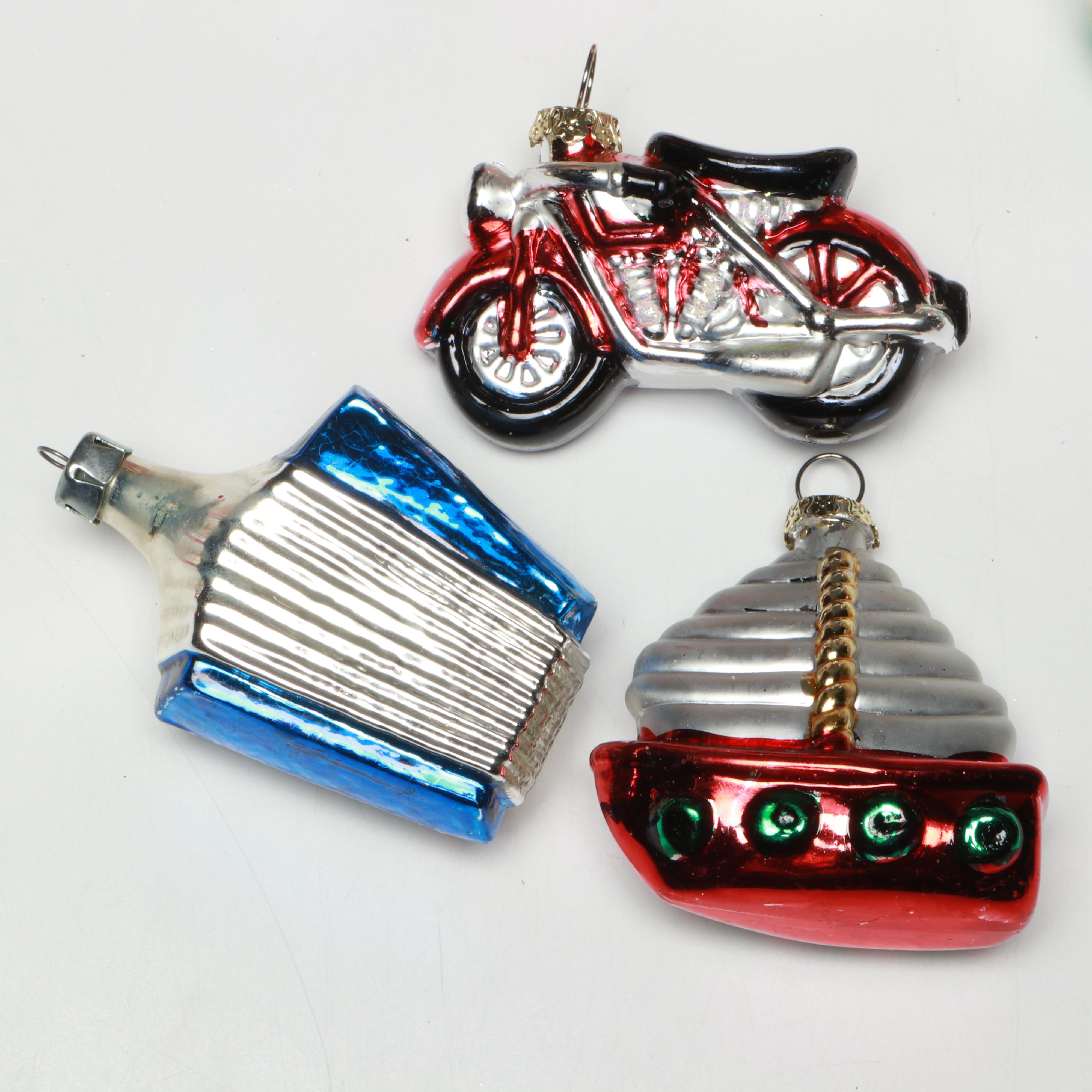 Glass Christmas Tree Ornaments