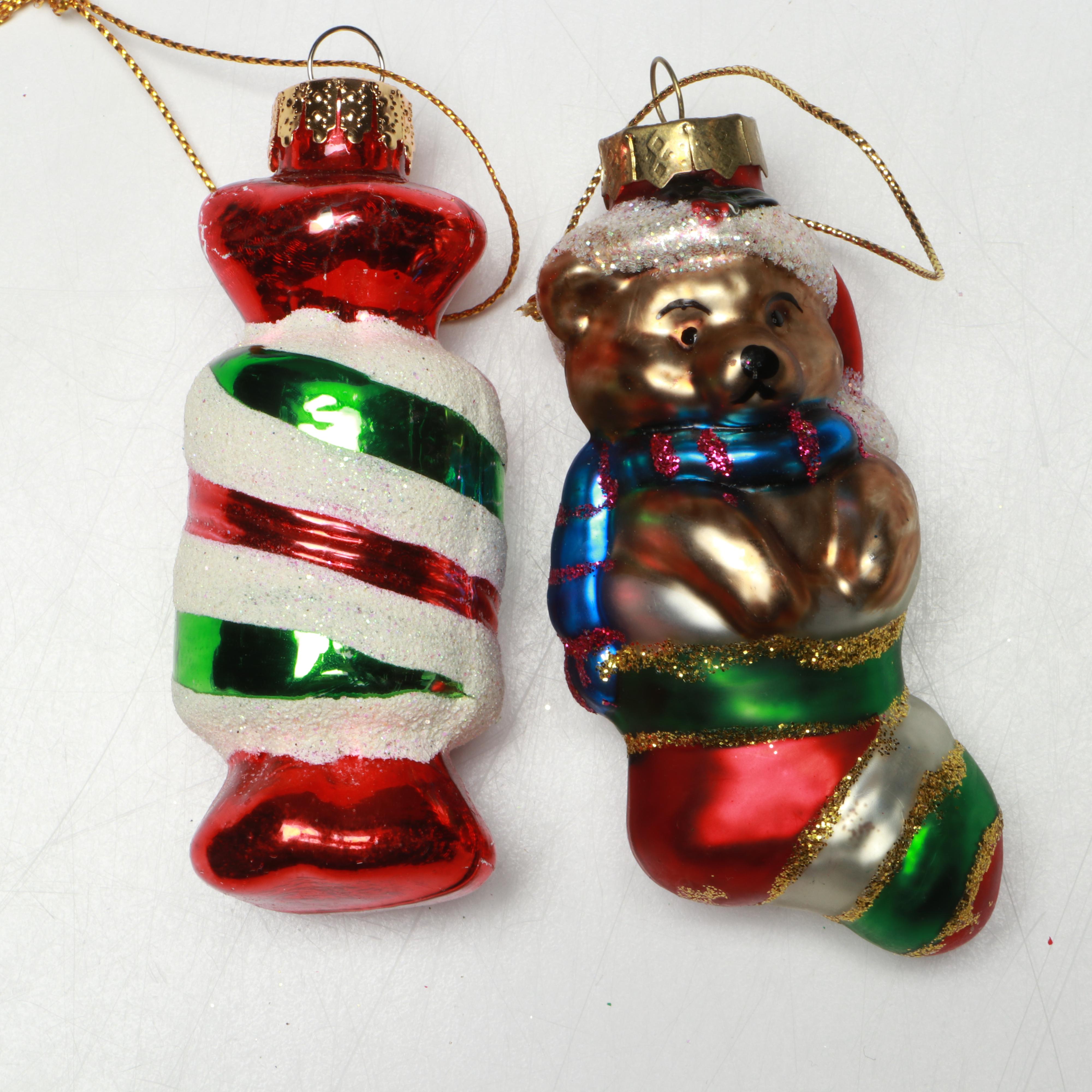 Glass Christmas Tree Ornaments