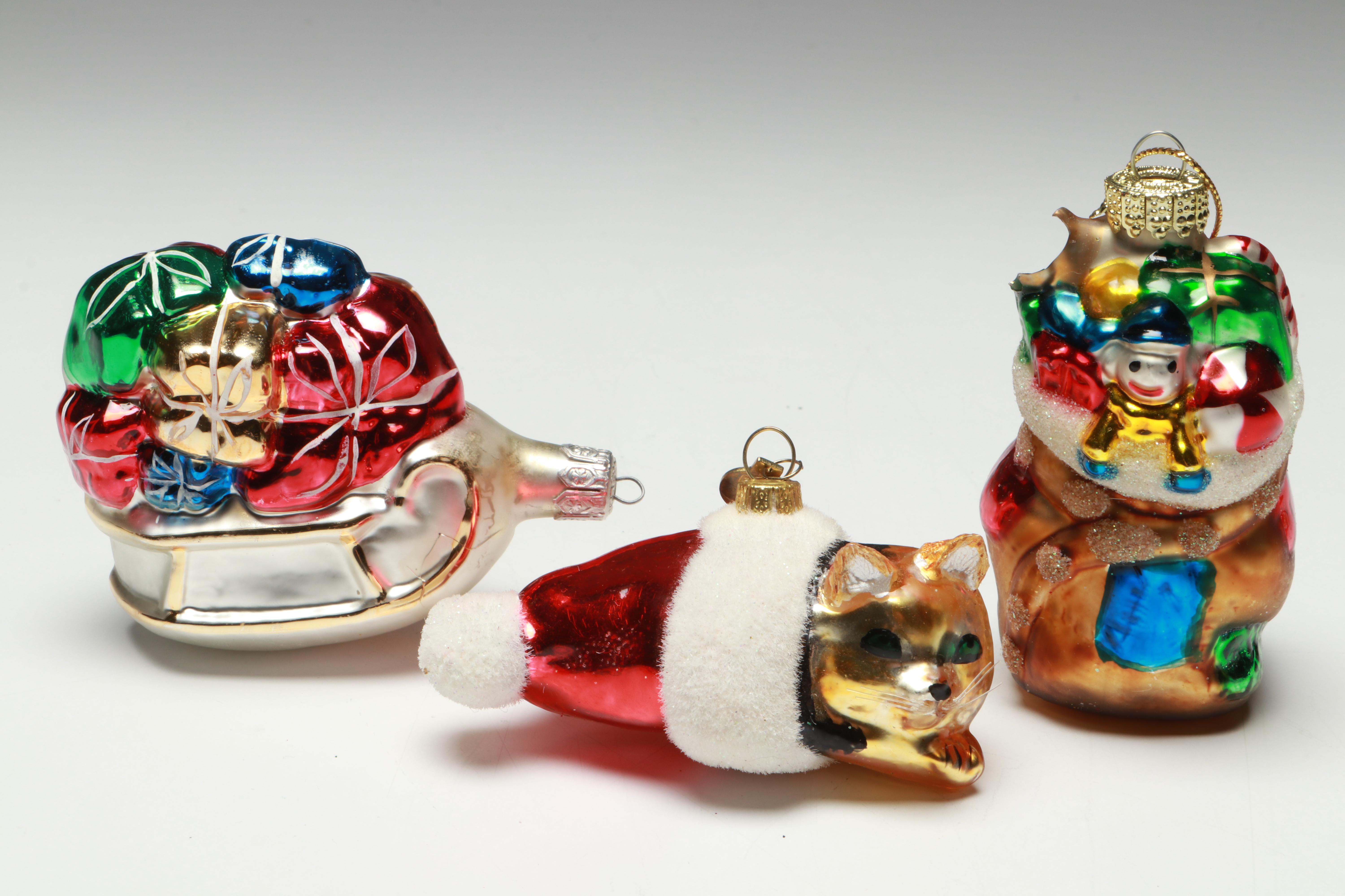 Glass Christmas Tree Ornaments