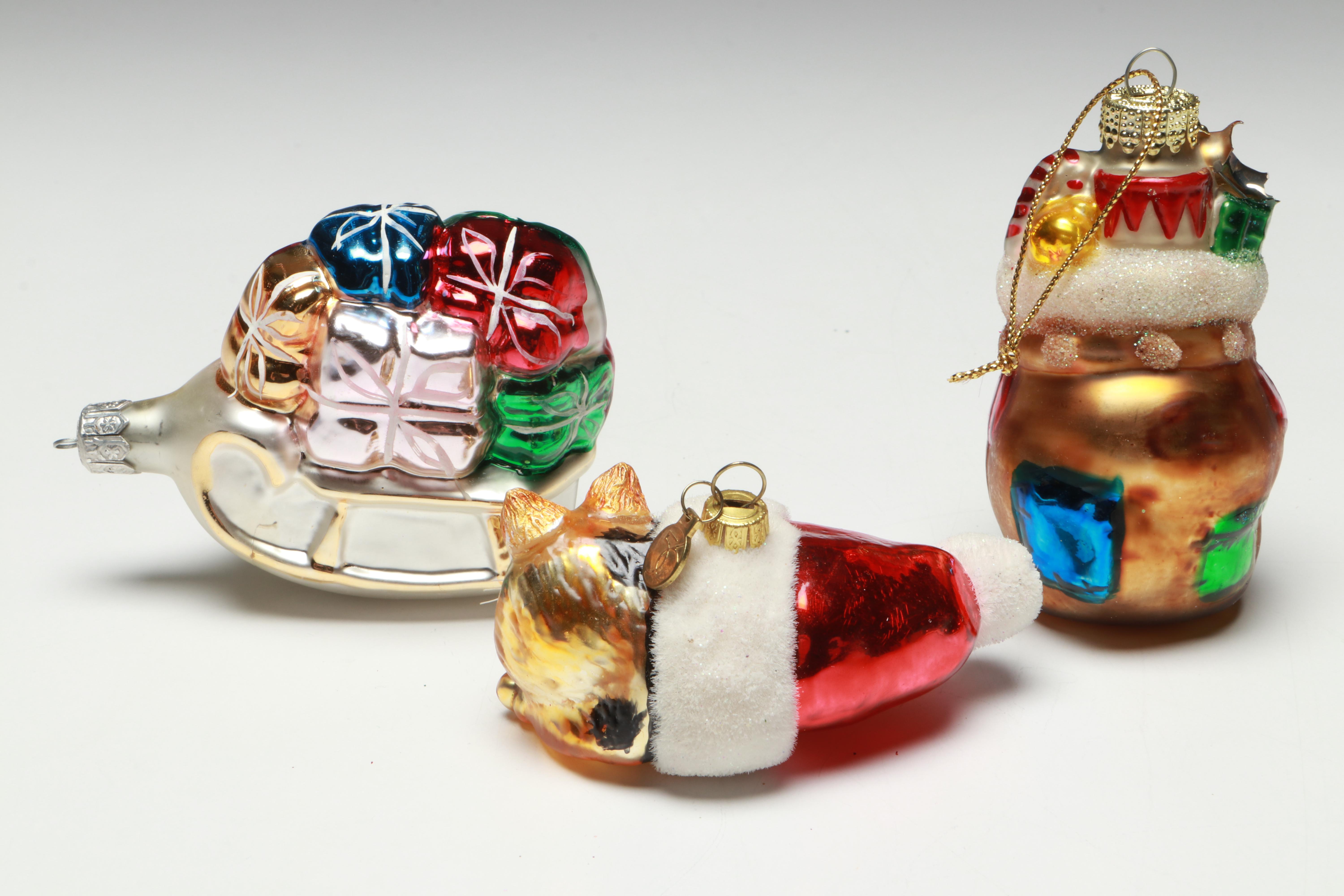 Glass Christmas Tree Ornaments