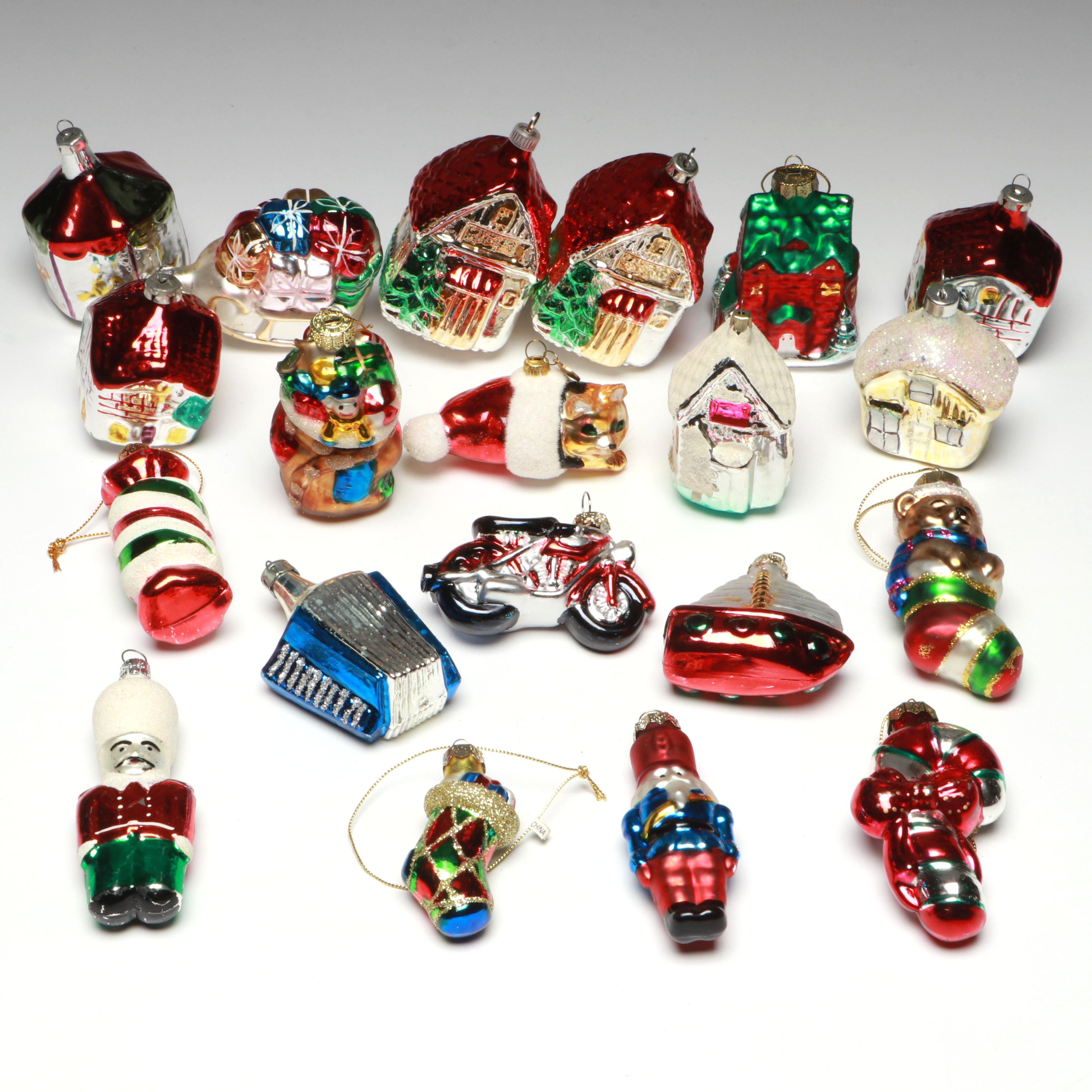 Glass Christmas Tree Ornaments