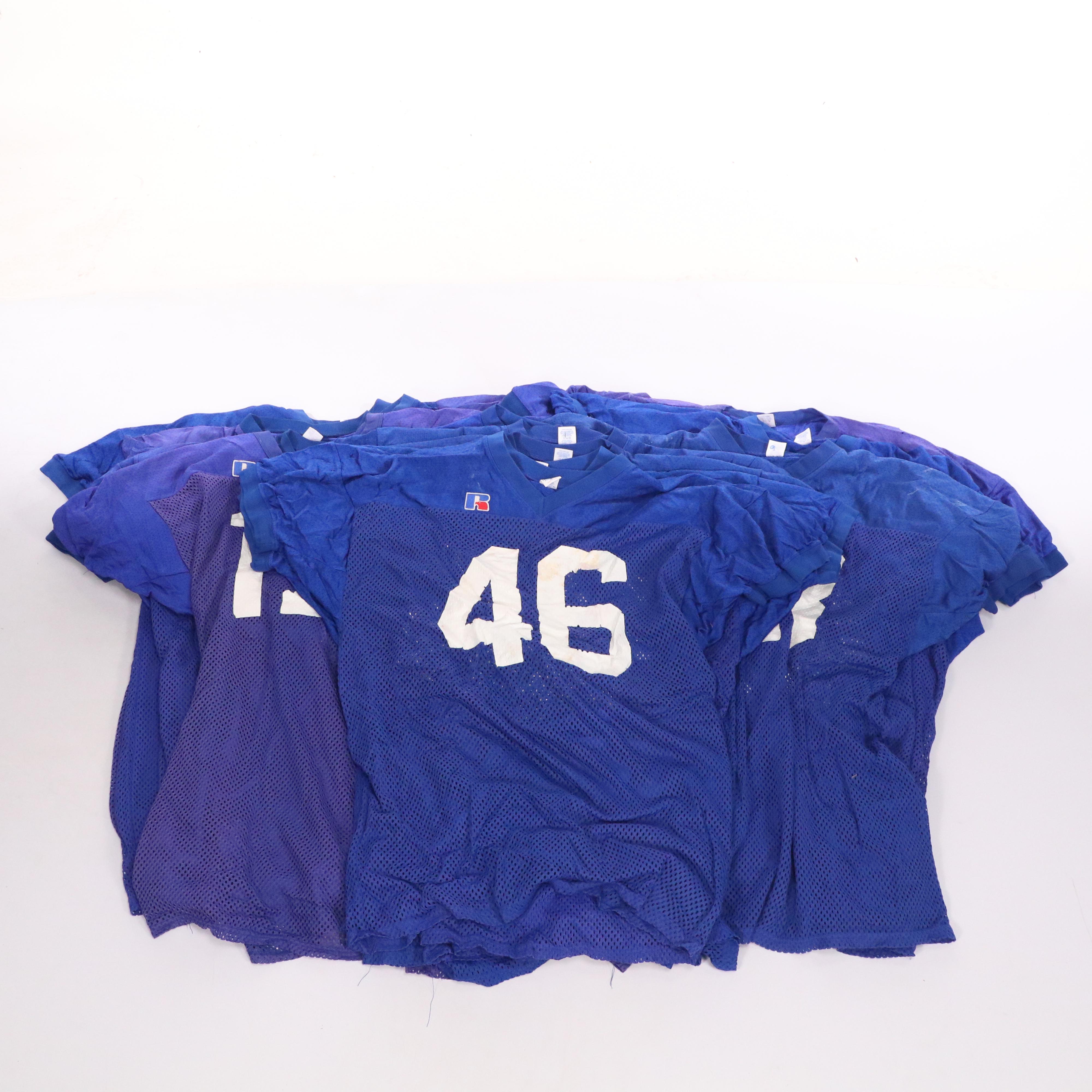 University of Kentucky Team Issued Russell Football Practice Jerseys