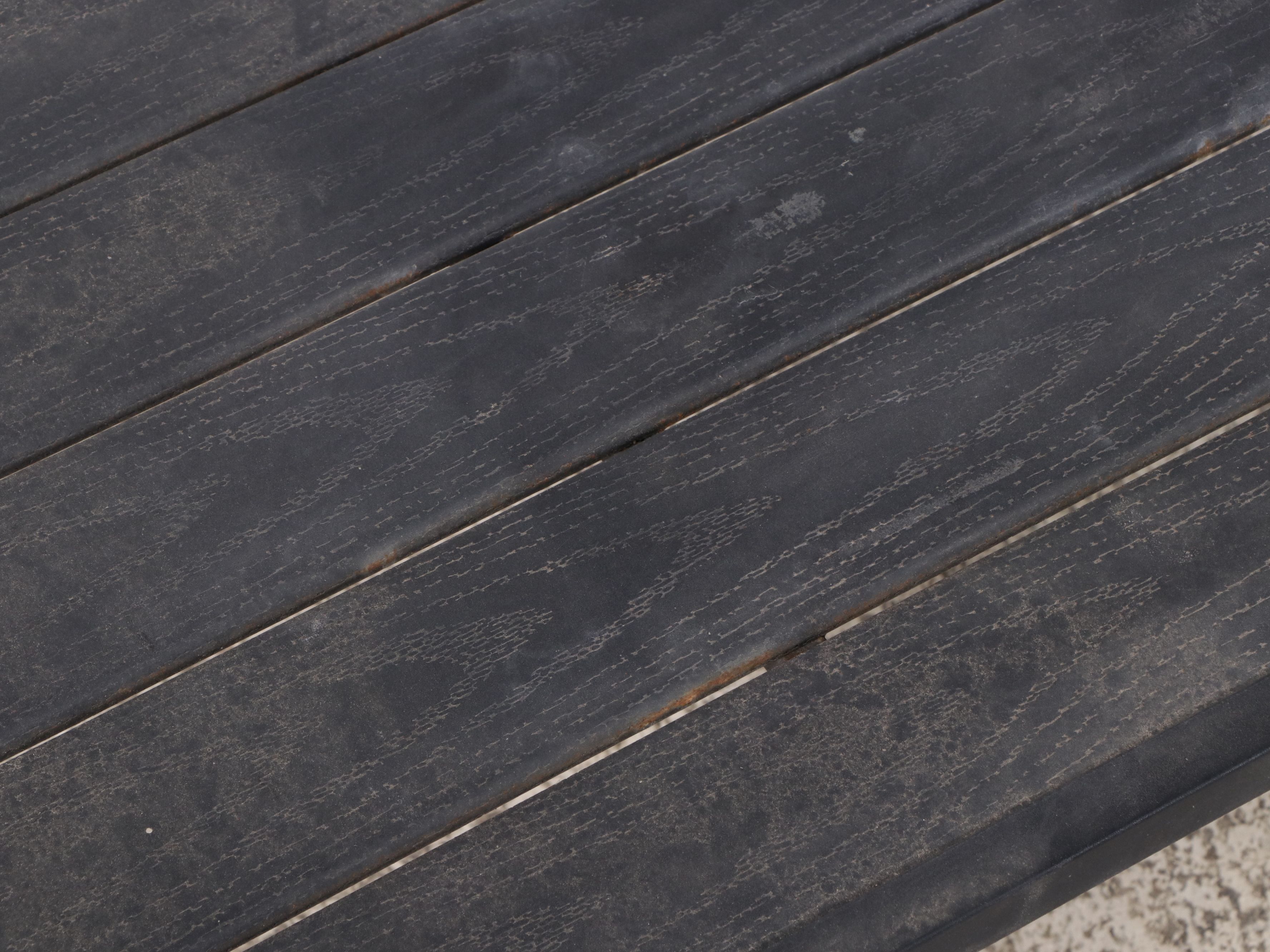 Garden Treasure Aluminum and Polypropylene Armchairs & Footstools, Coffee Table