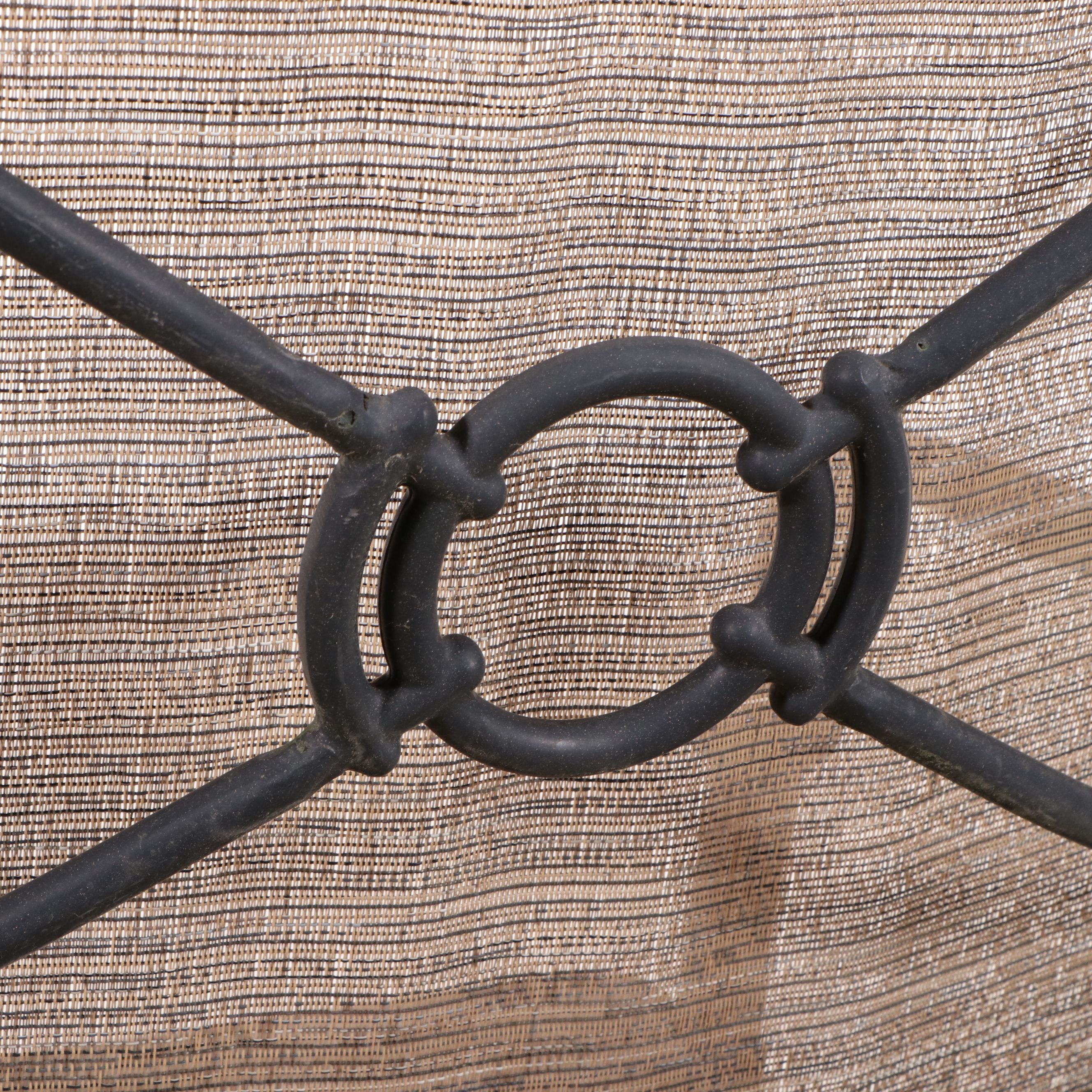 Garden Treasure Aluminum and Polypropylene Armchairs & Footstools, Coffee Table