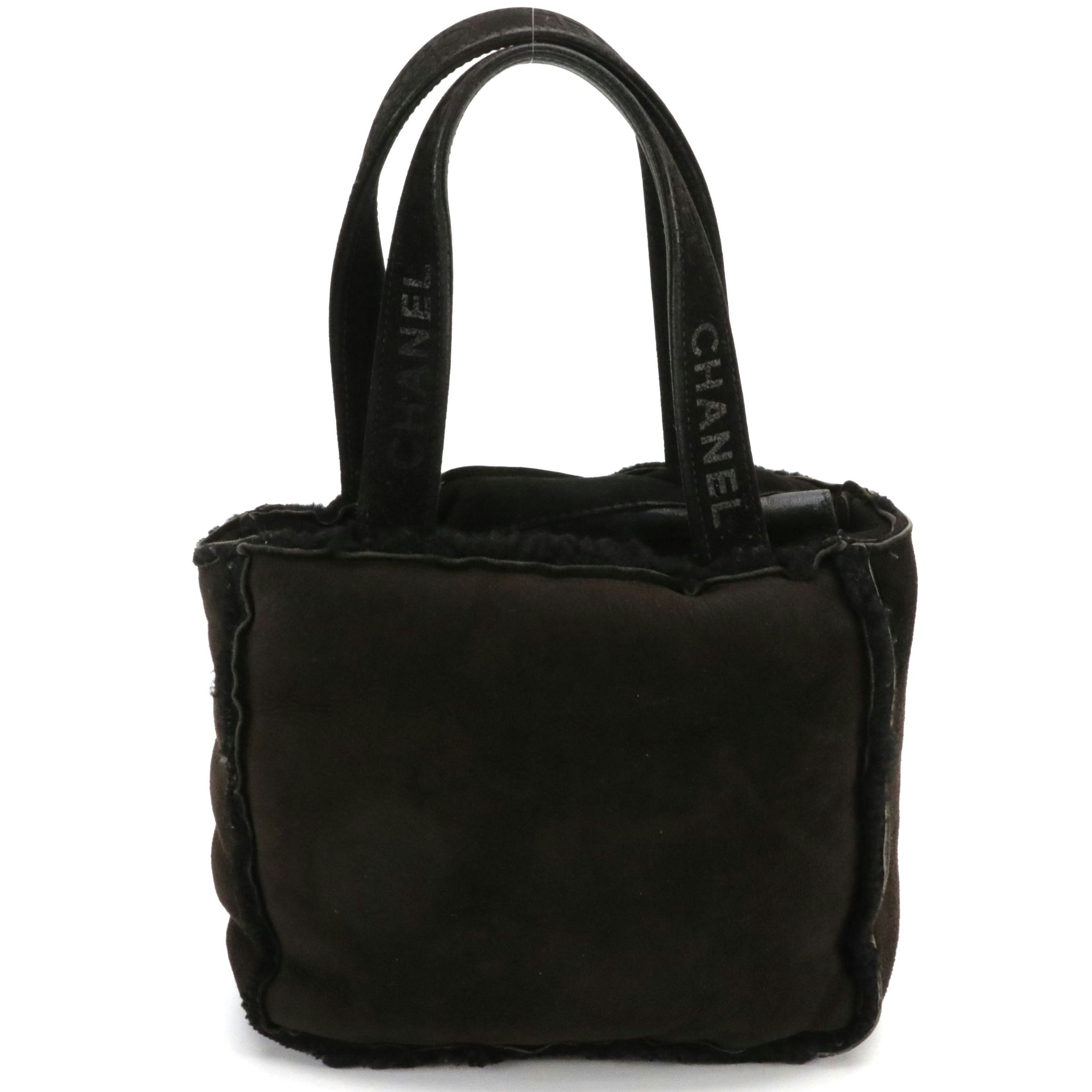 Chanel Sheepskin and Suede Tote Bag