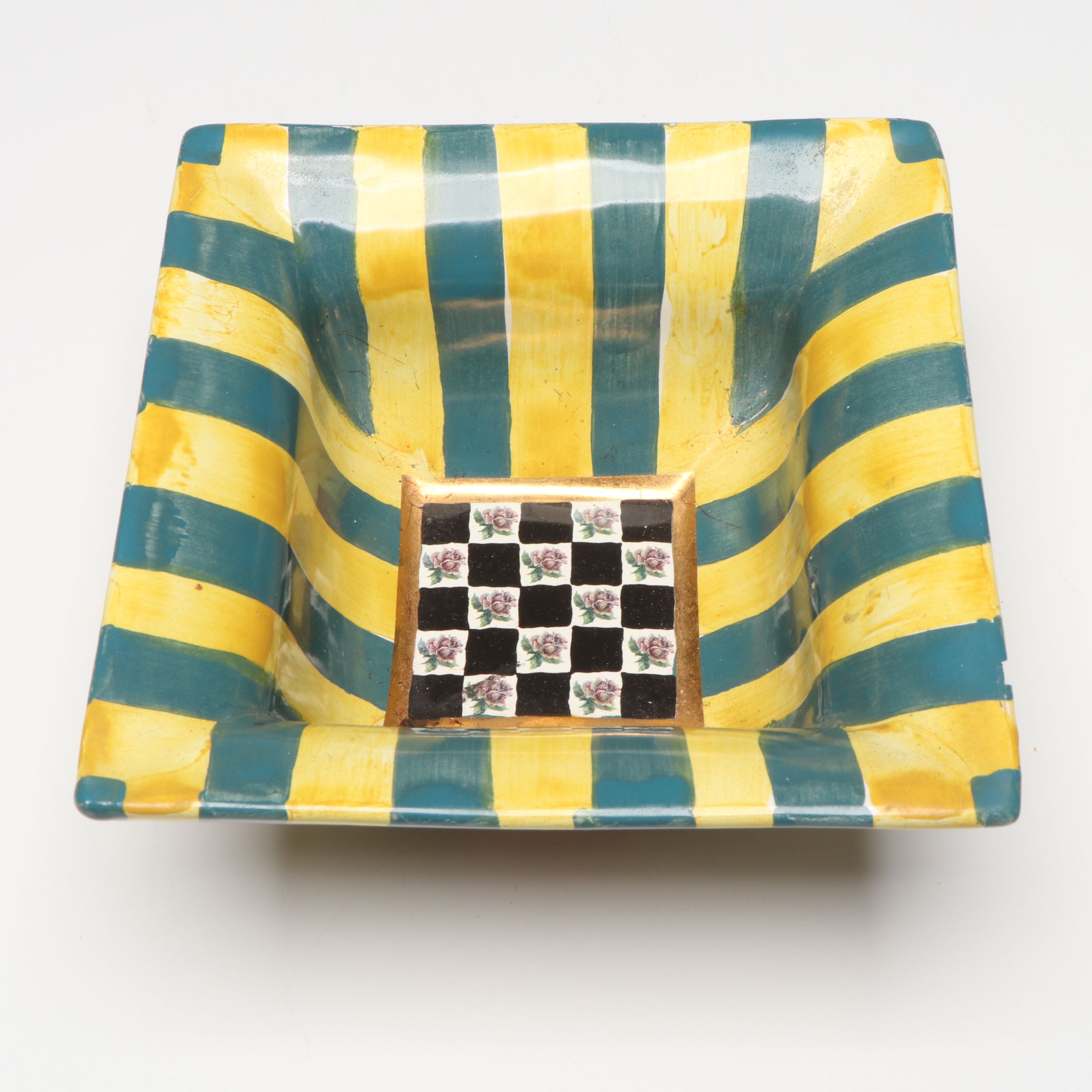 MacKenzie-Childs "Torquay" Ceramic Bowls with Laure Japy Porcelain Teapot