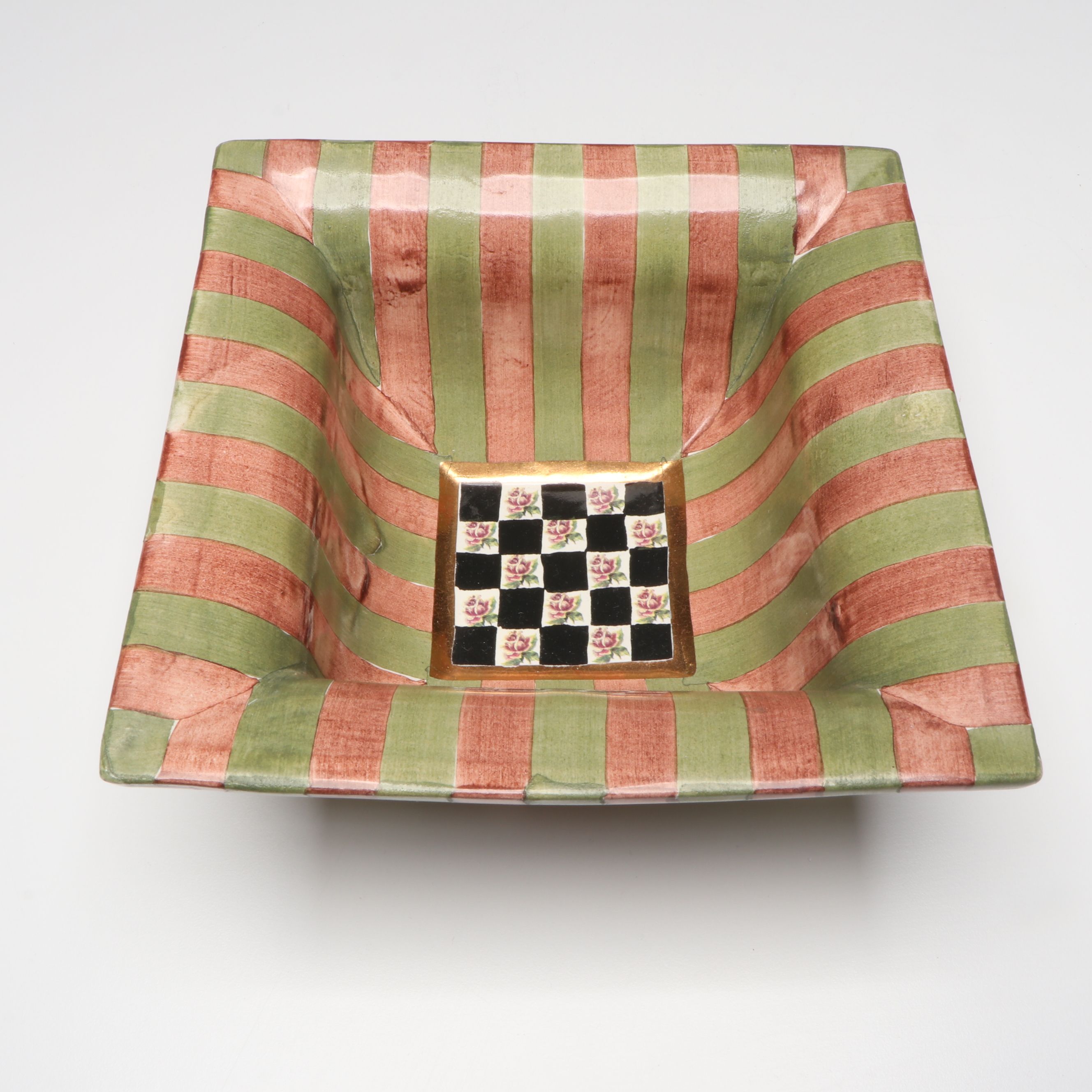 MacKenzie-Childs "Torquay" Ceramic Bowls with Laure Japy Porcelain Teapot