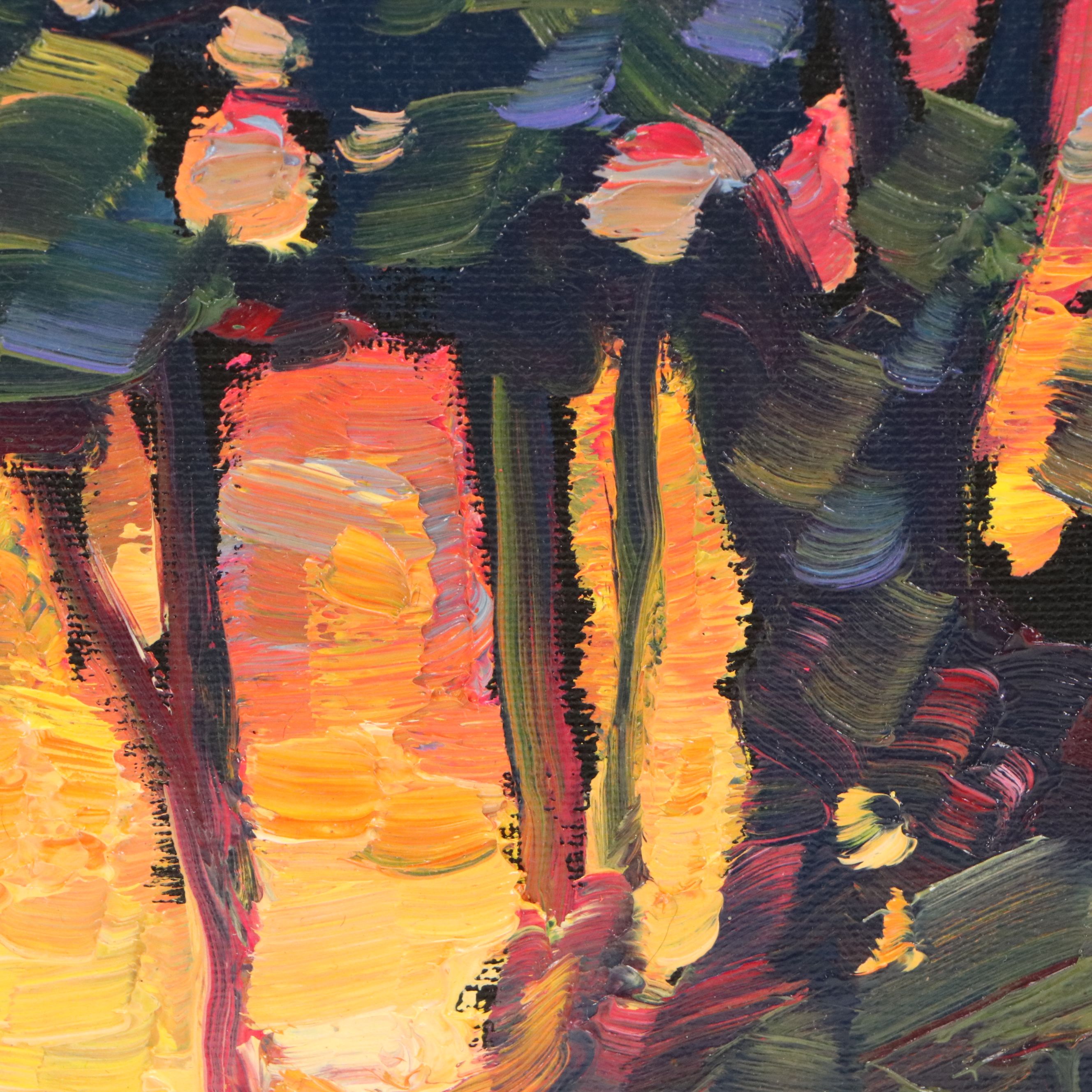 William Hawkins Sunset Landscape Oil Painting, 2025