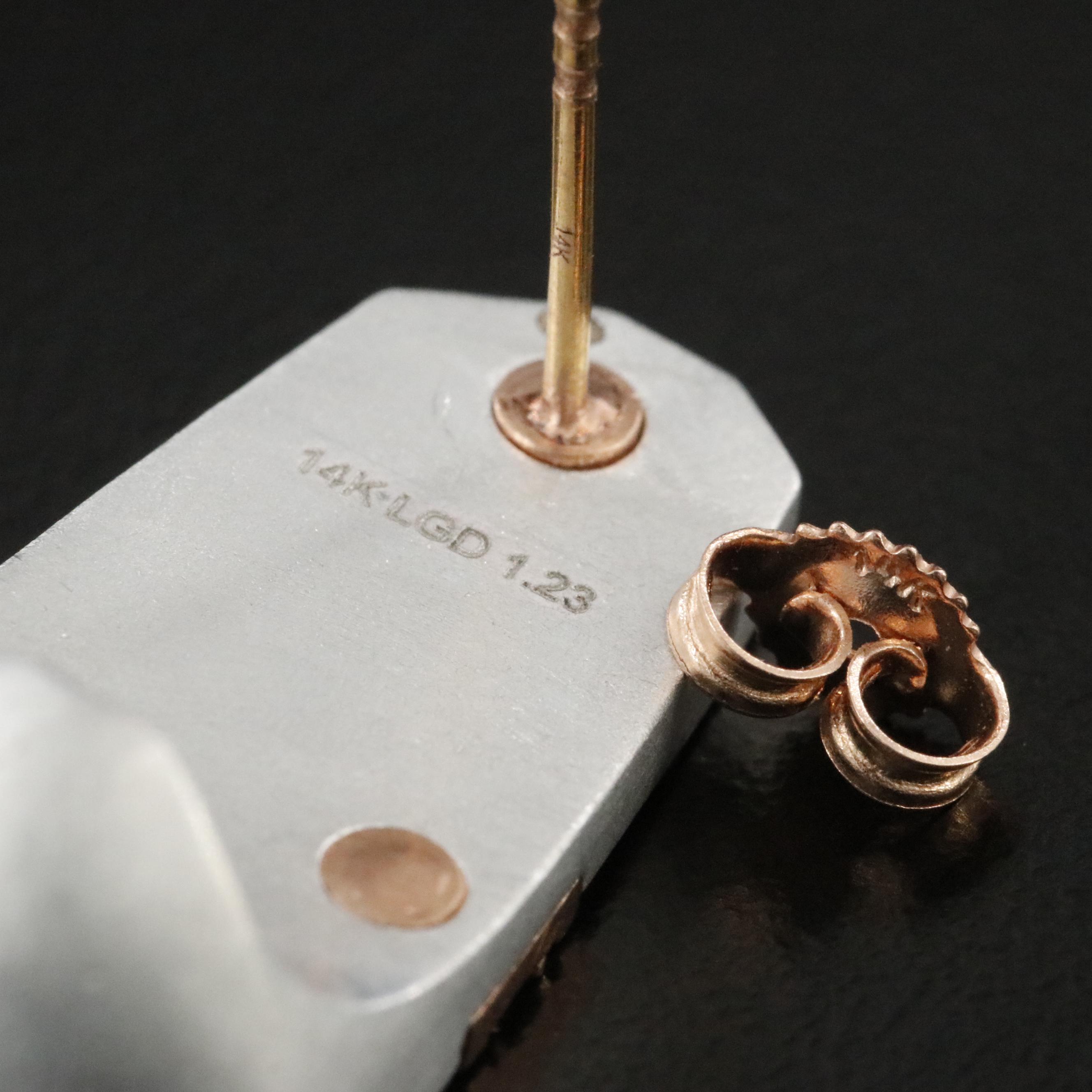 18K Two-Tone Peridot and 1.24 CTW Lab Grown Diamond J Hoop Earrings