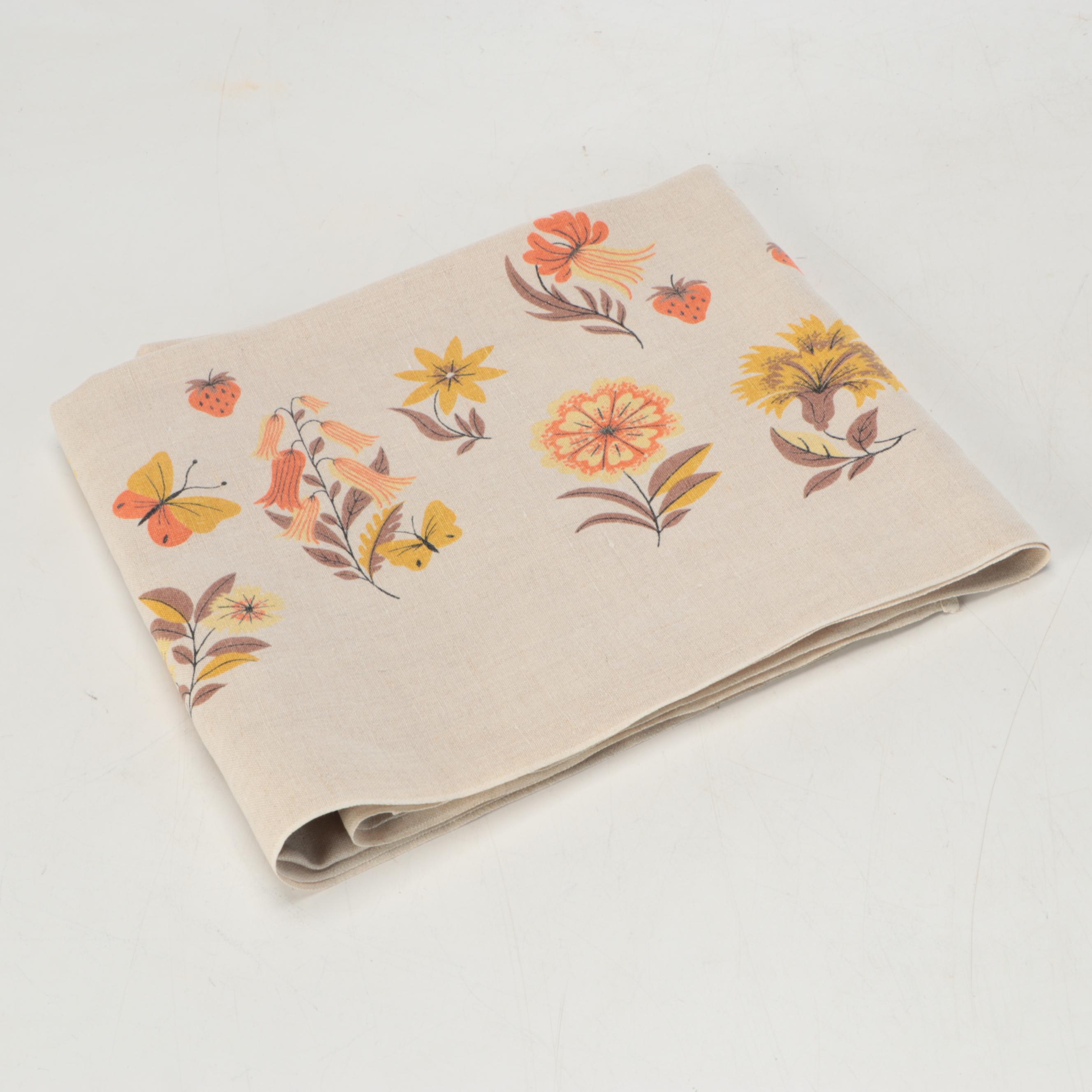 Vintage Embroidered and Other Table Linens