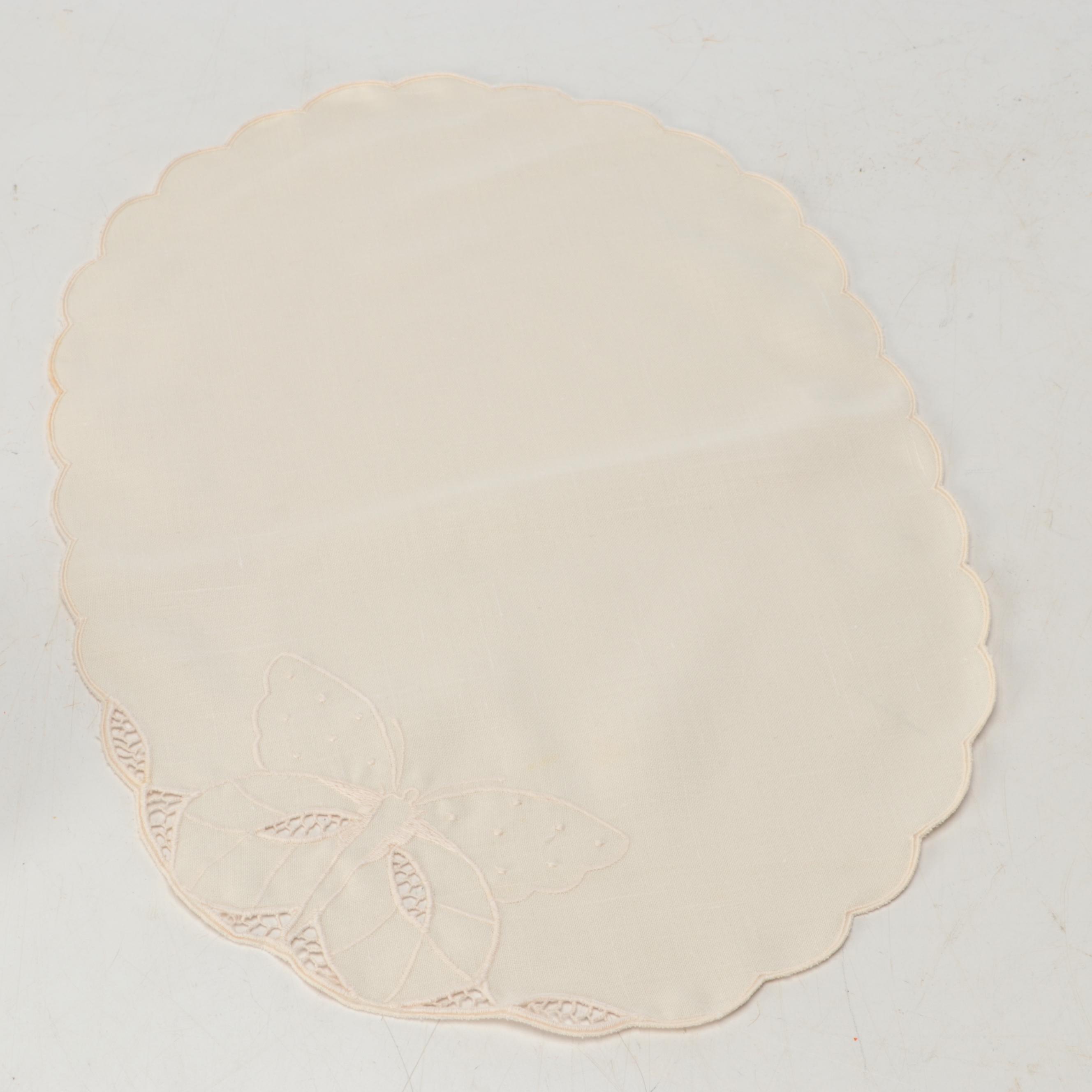 Vintage Embroidered and Other Table Linens