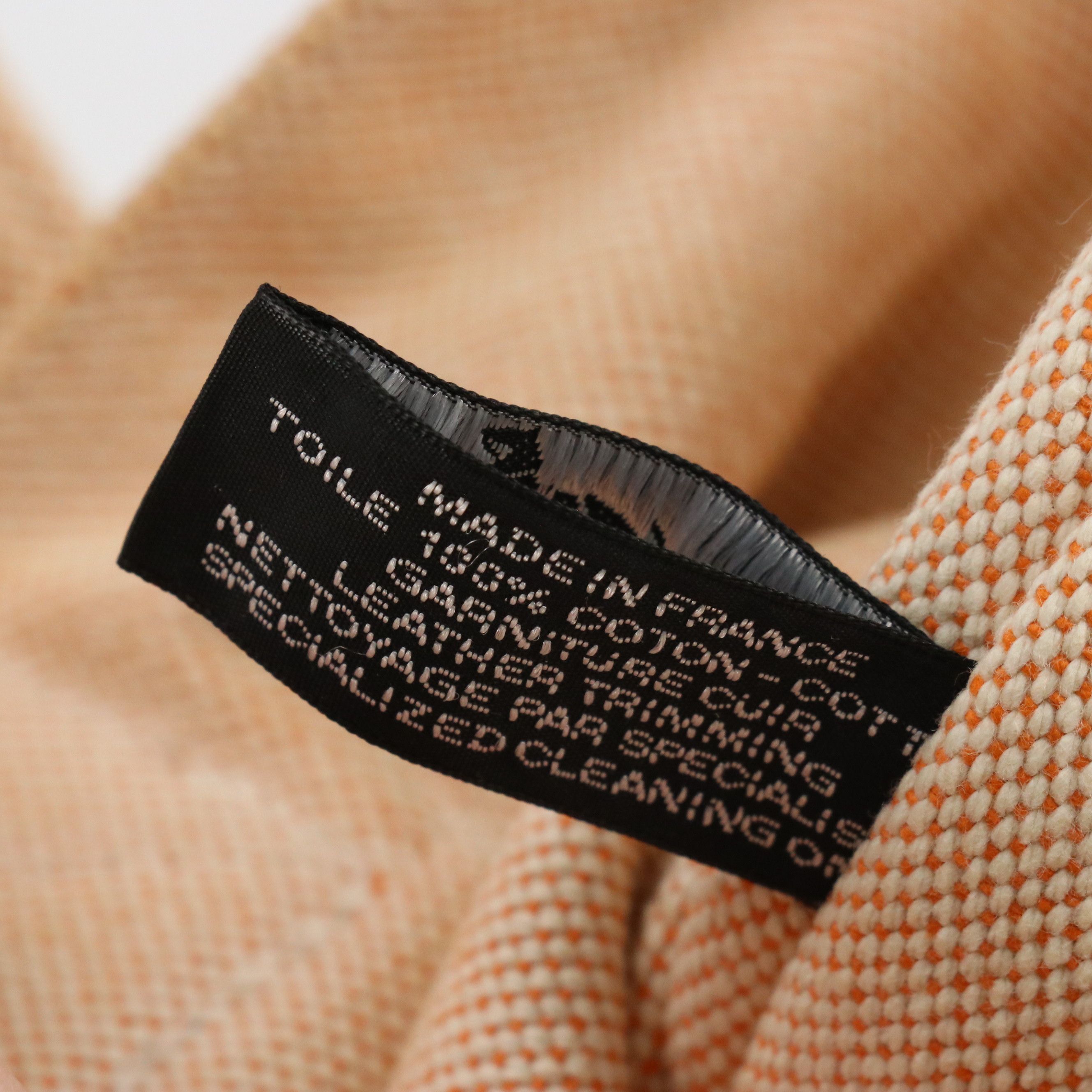 Hermès Cotton Toile Canvas Fourre-Tout MM