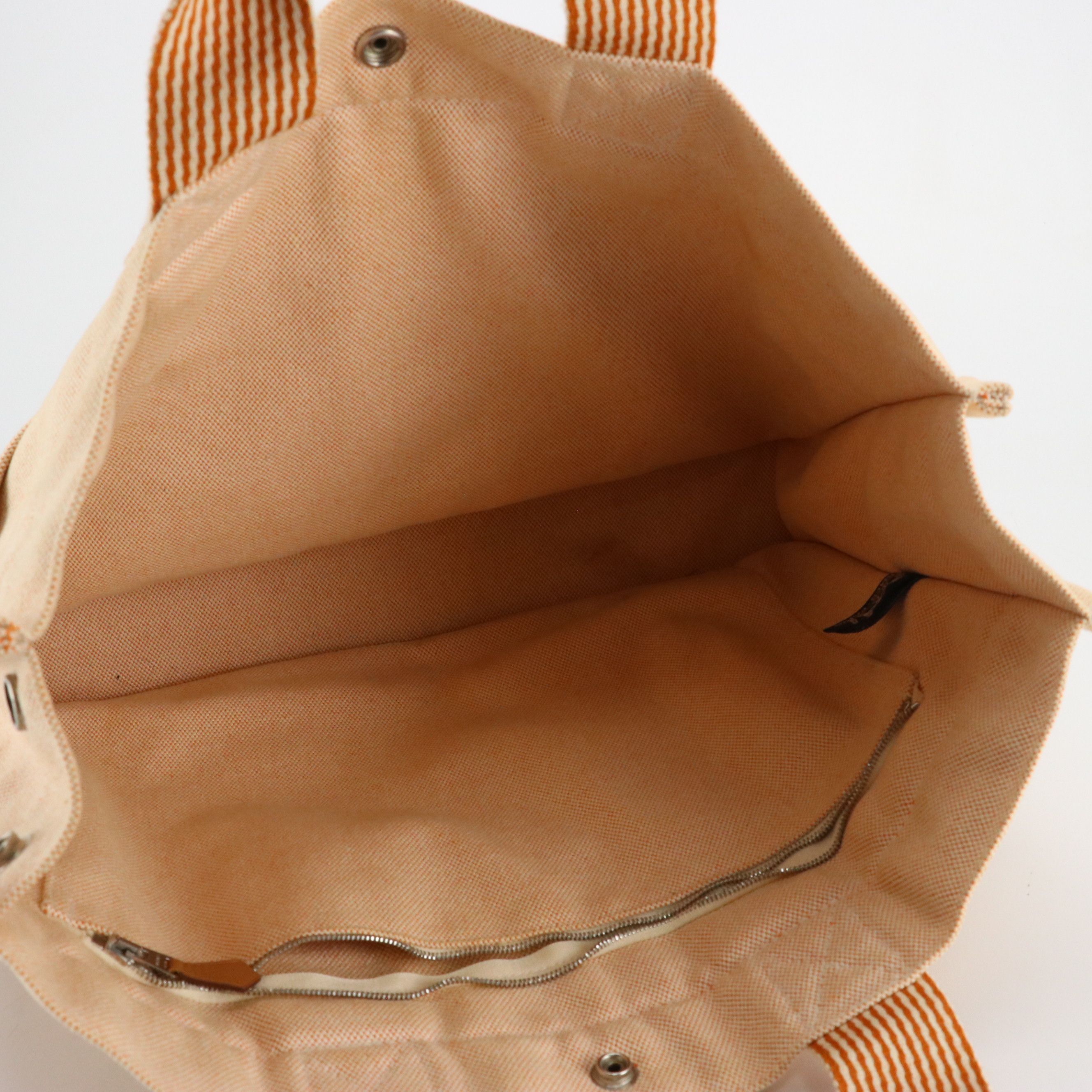 Hermès Cotton Toile Canvas Fourre-Tout MM