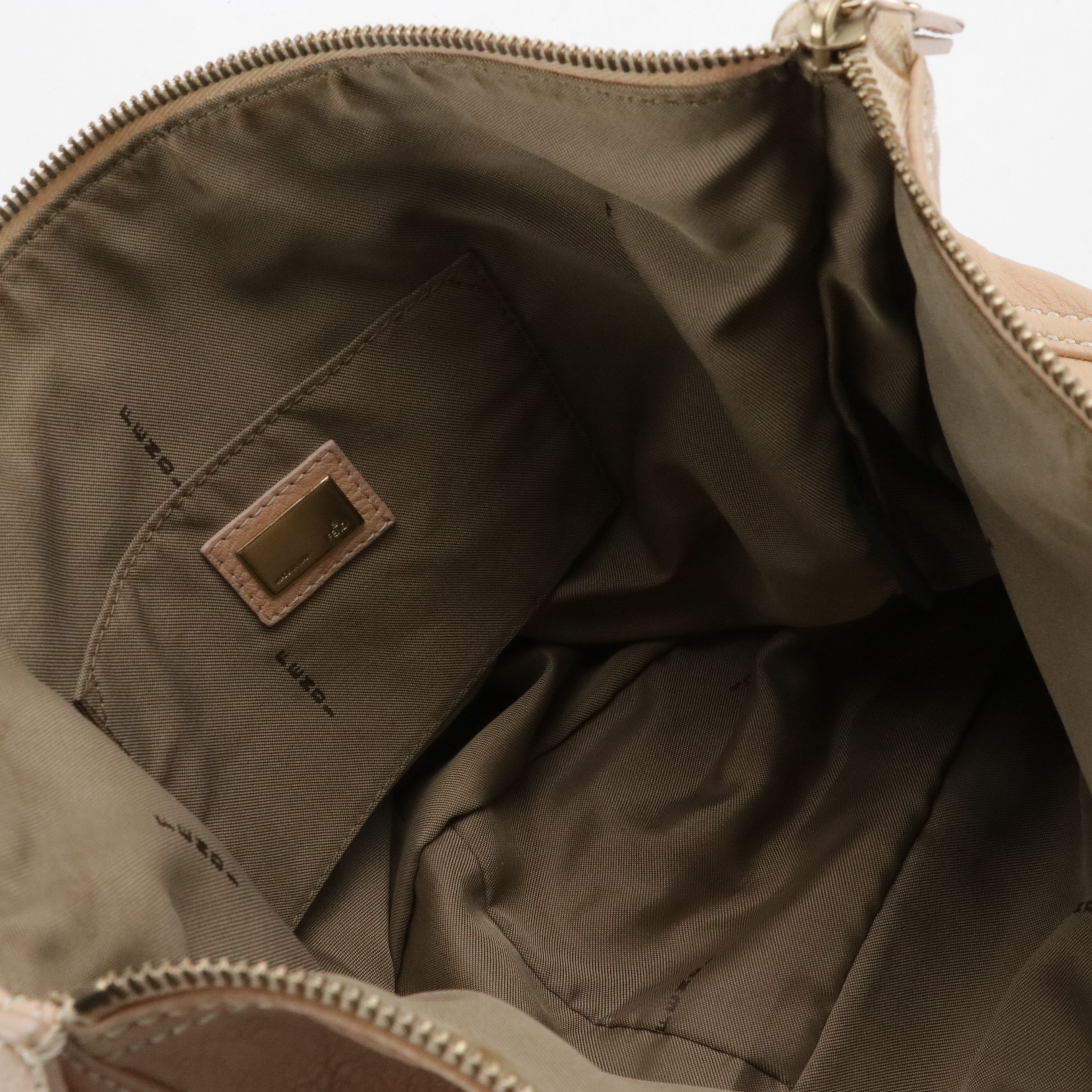 Fendi Handbag in Neutral Leather