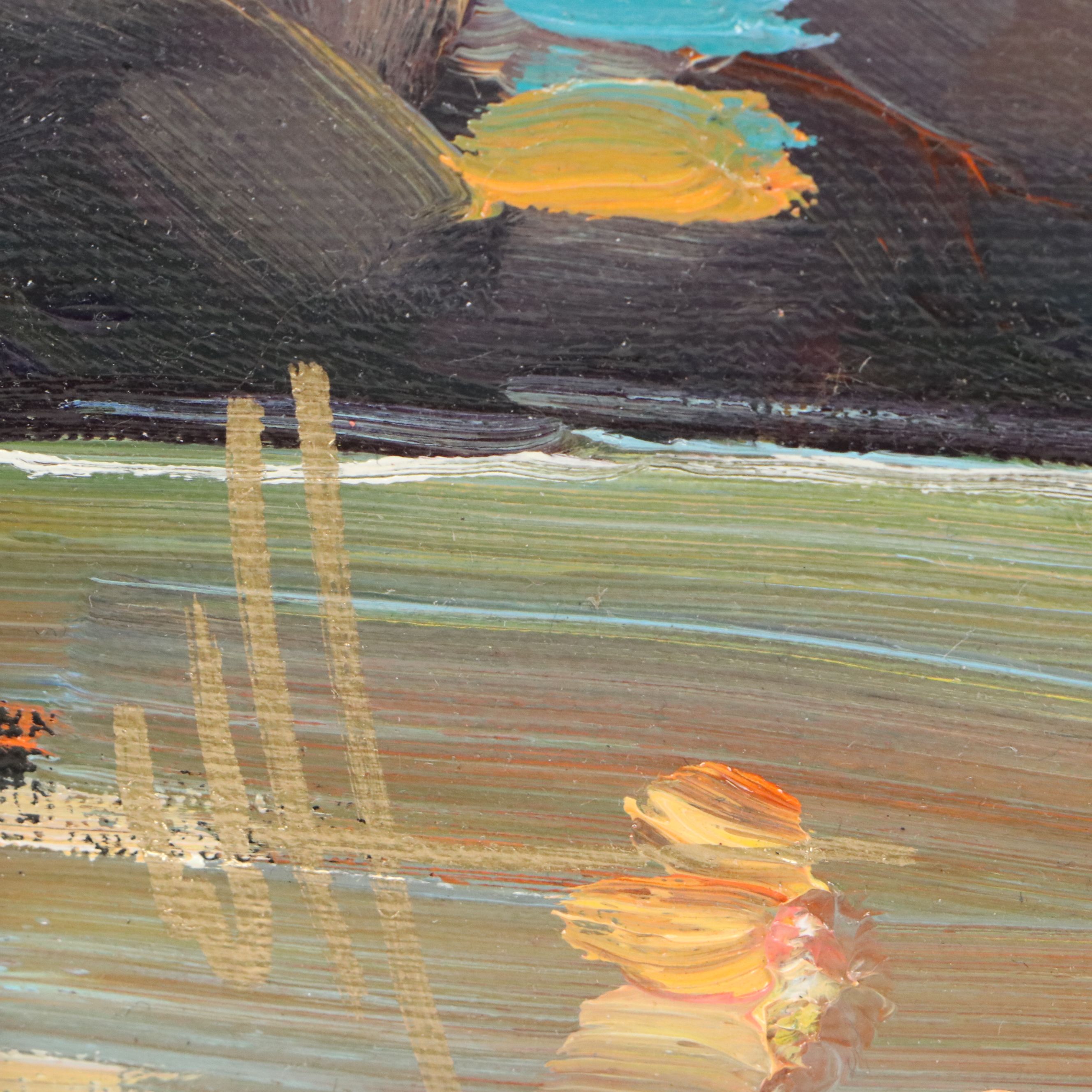 William Hawkins Sunset Landscape Oil Painting, 2025