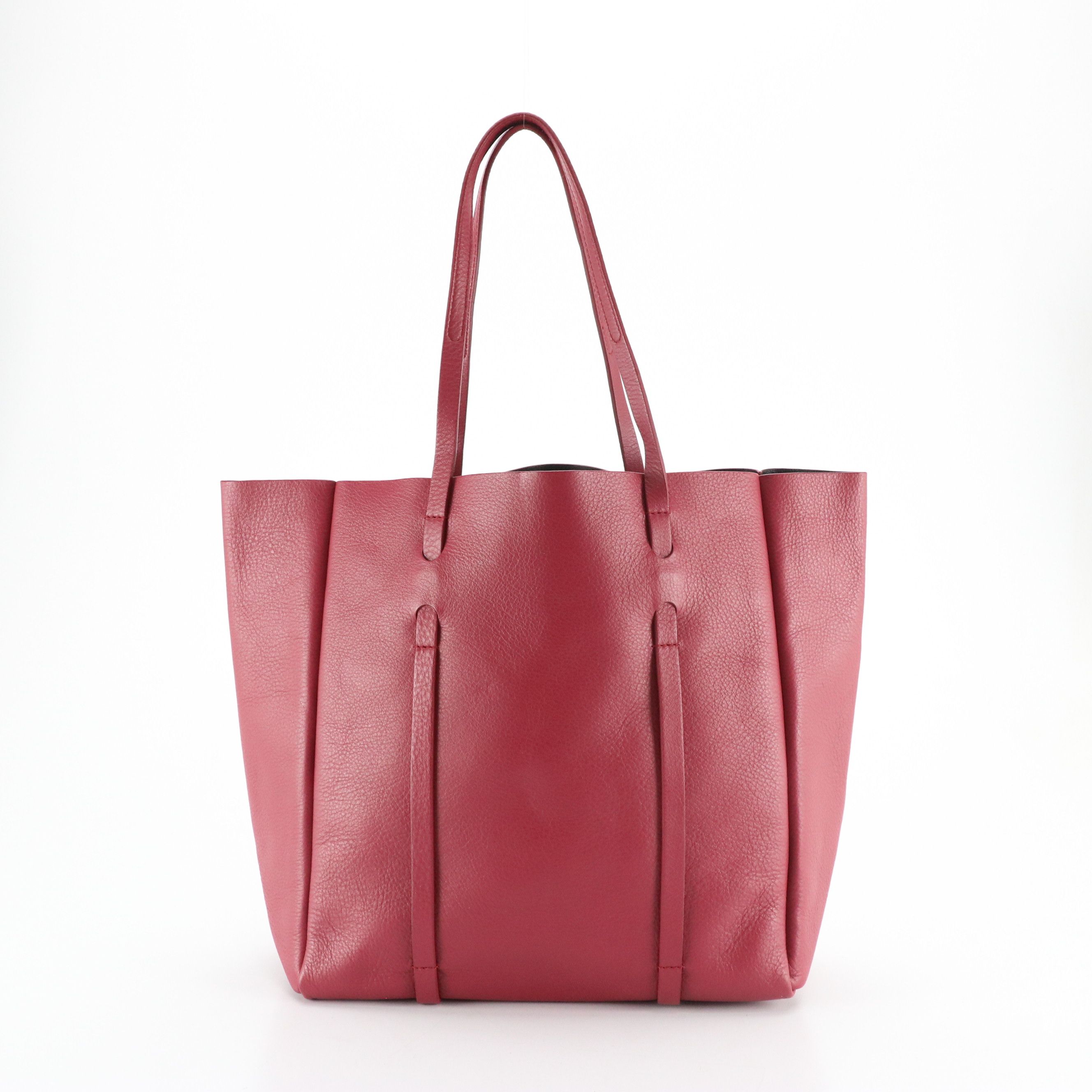 Balenciaga Grain Leather Tote Bag