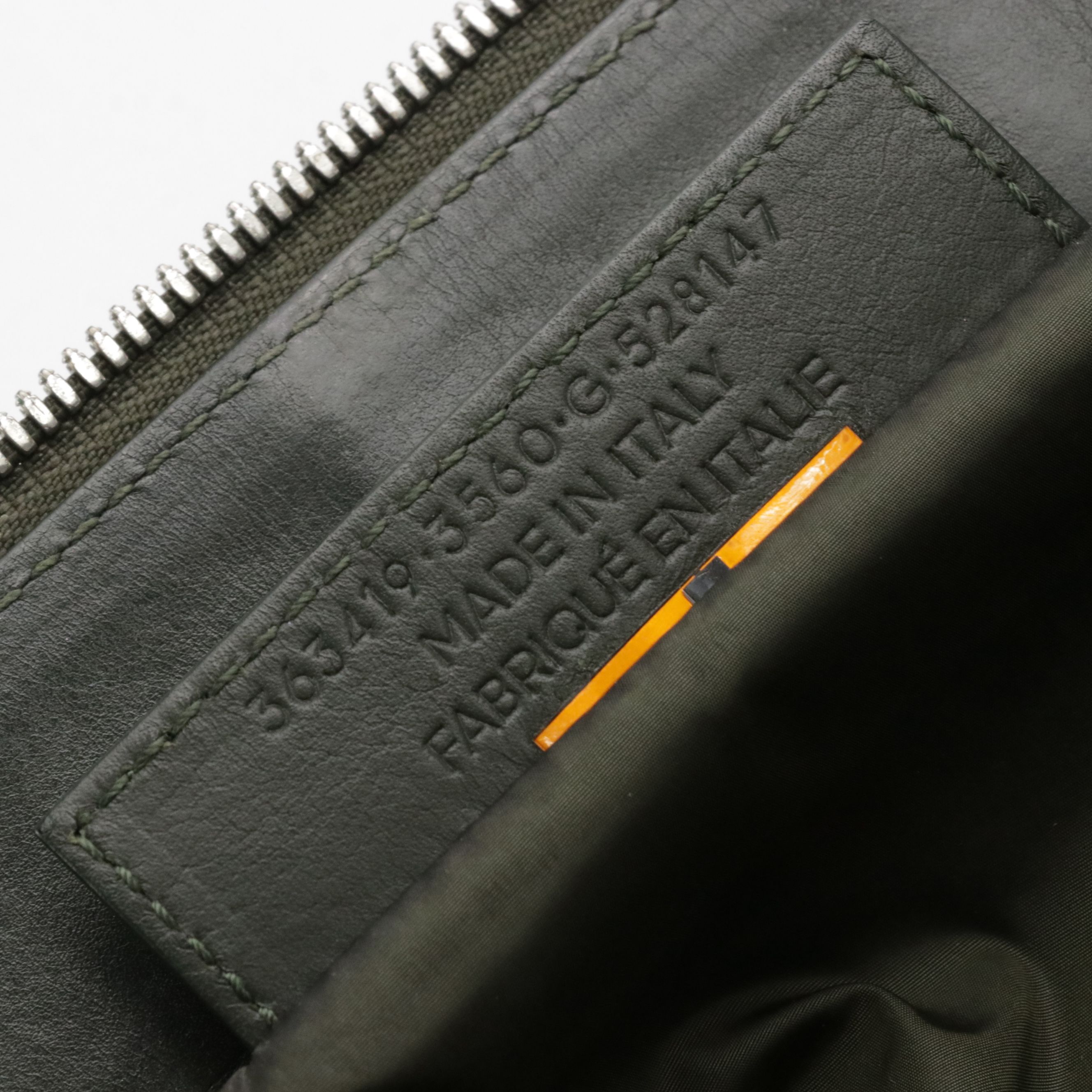 Balenciaga Nylon and Leather Zip Tote