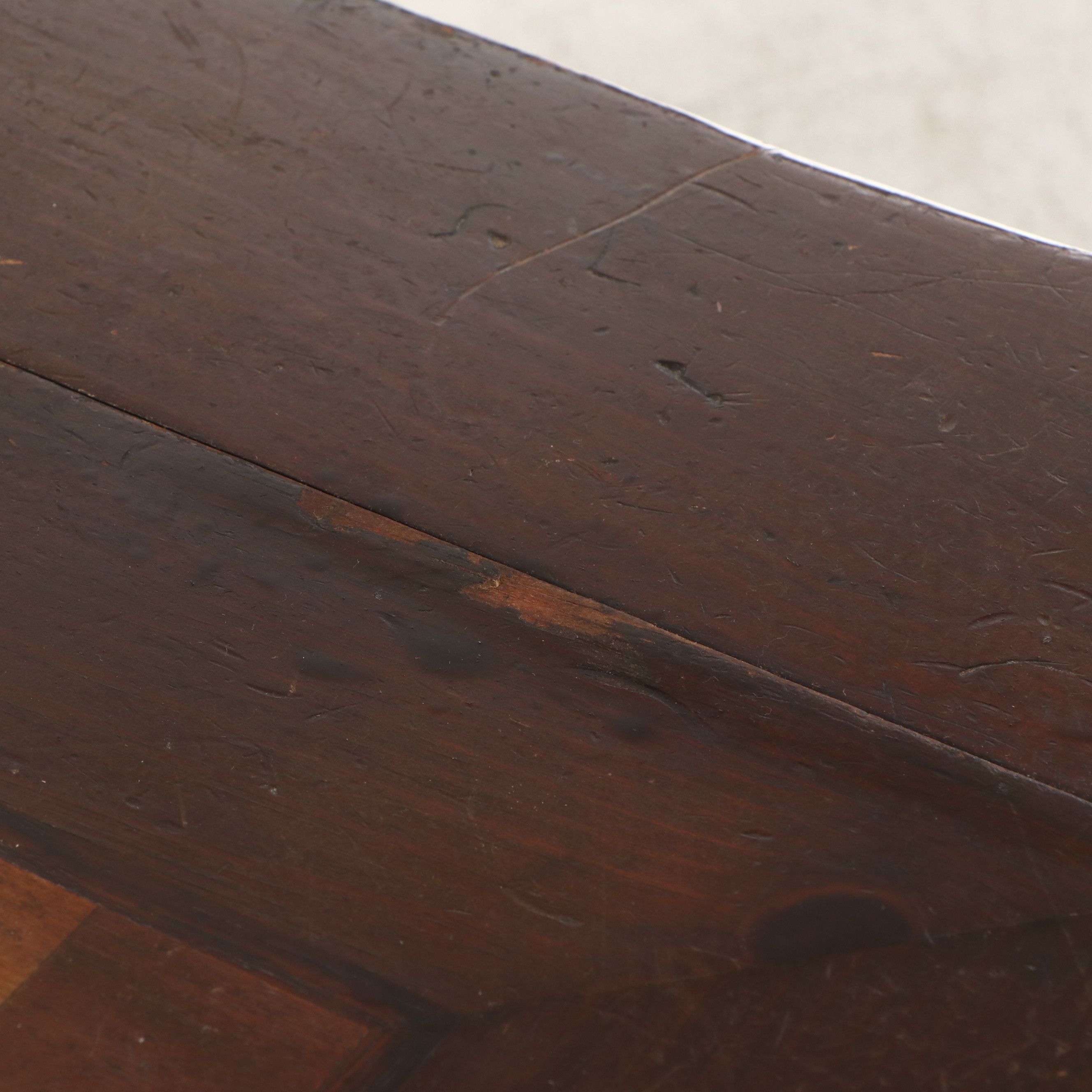 Kling Furniture Walnut Finish Games Table with Bentwood and Cane Bistro Chairs