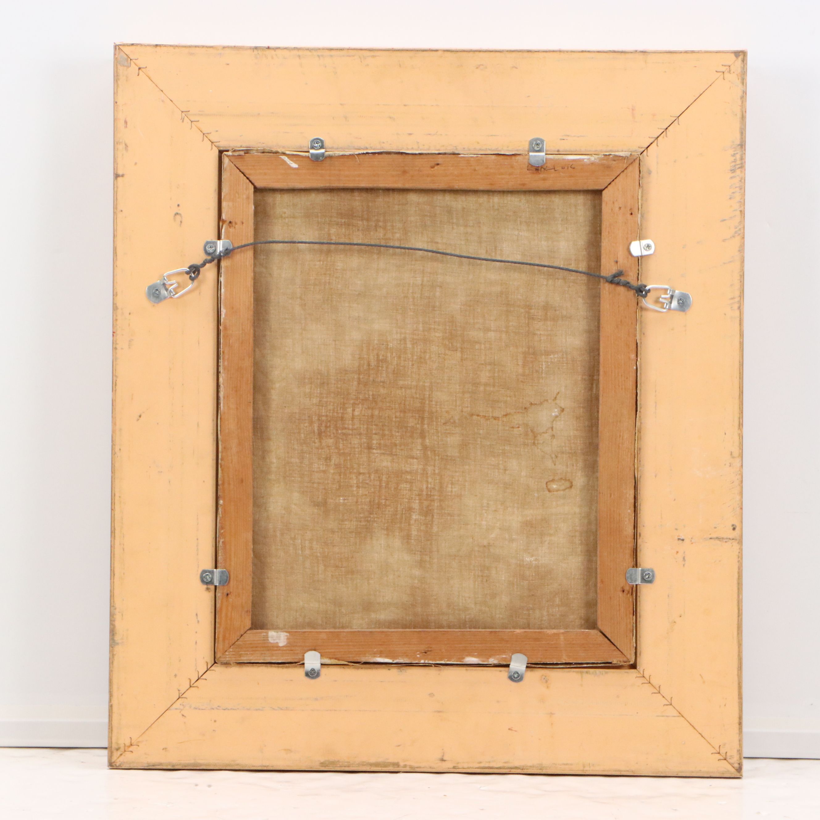 Mountainous Wooded Landscape Oil Painting, Circa 1940