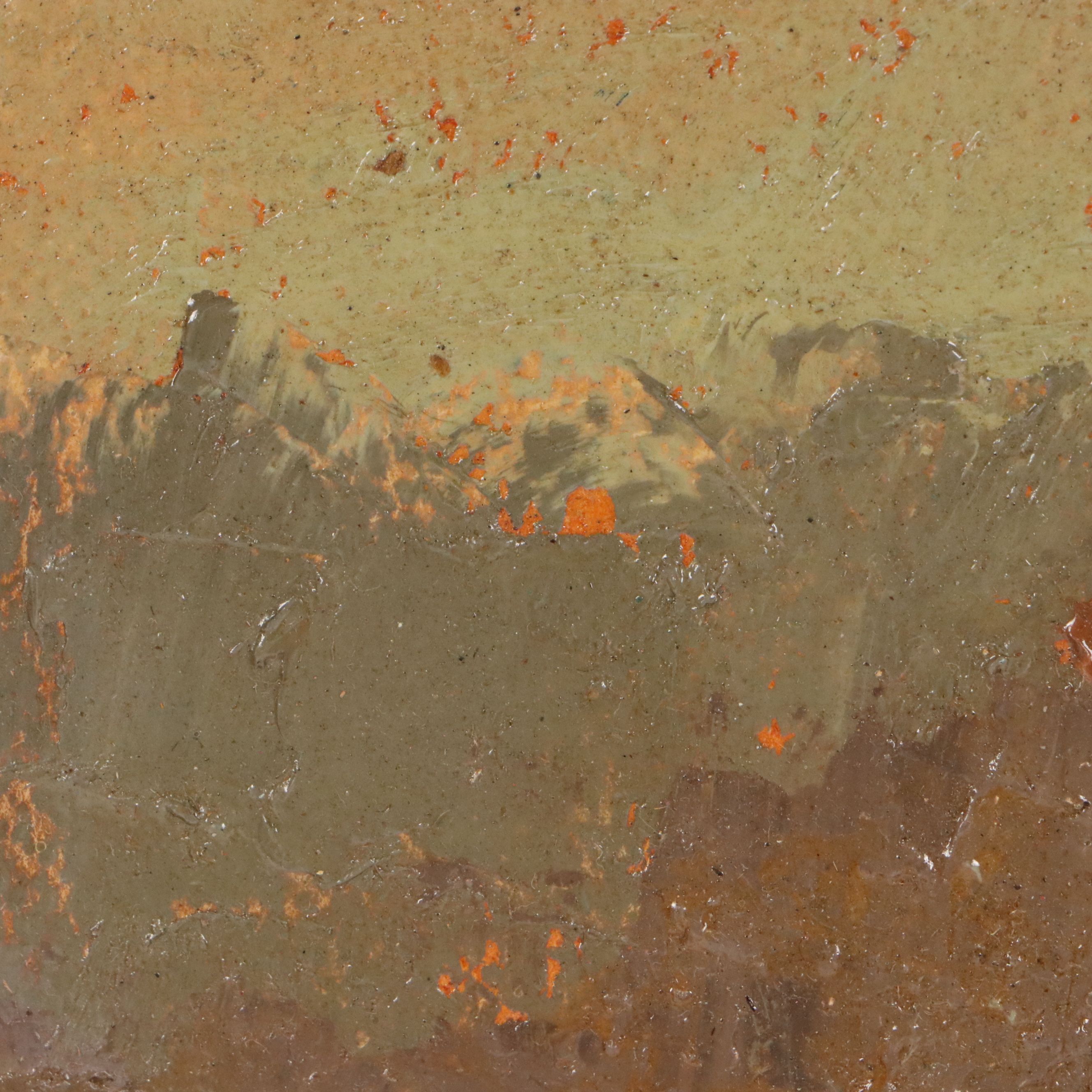 Bernard Lennon Impressionistic Landscape Painting, 20th Century