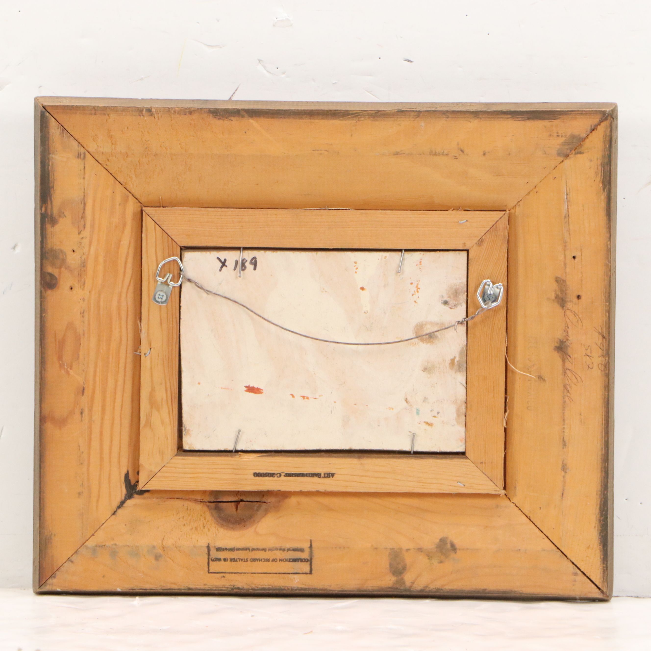 Bernard Lennon Impressionistic Landscape Painting, 20th Century