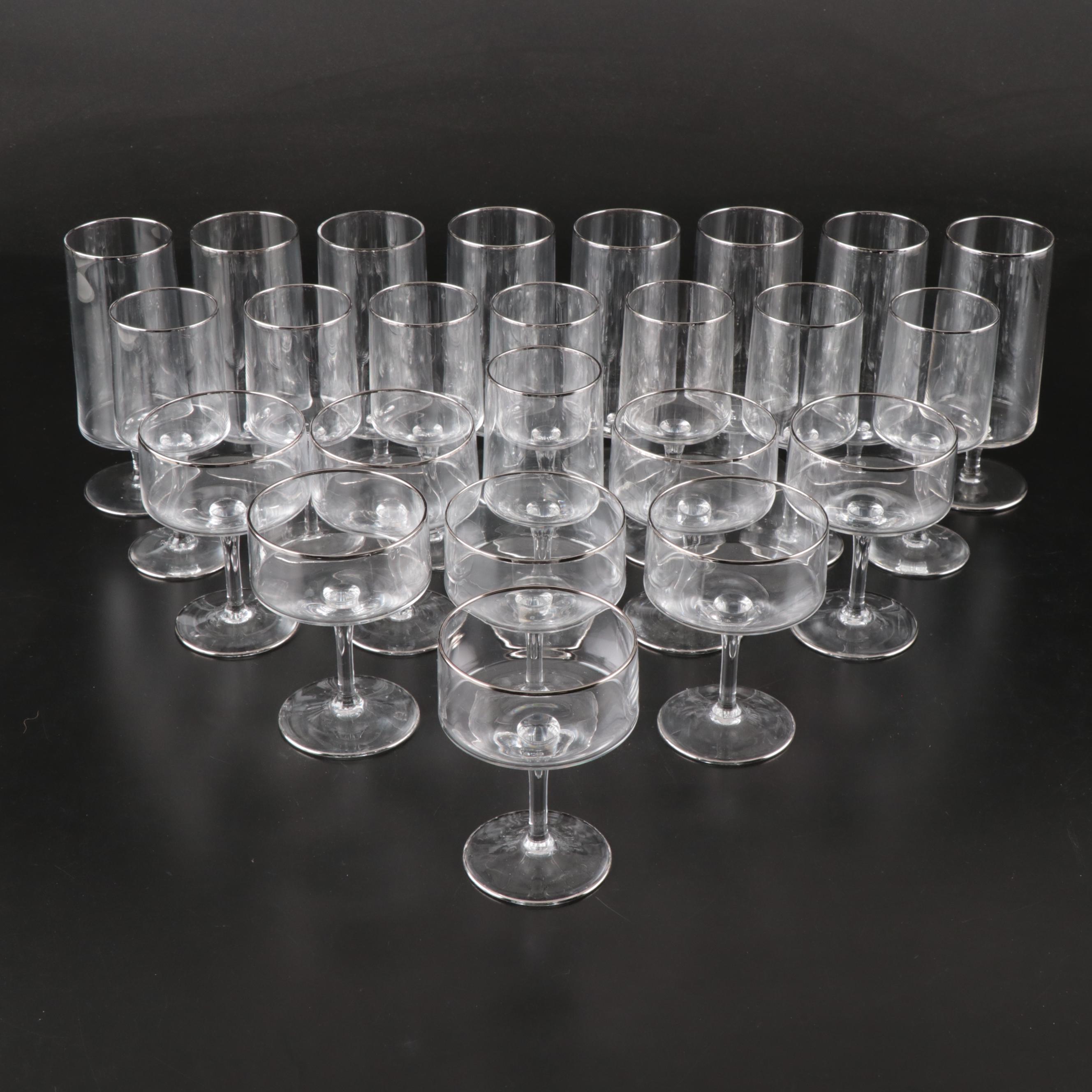 Lenox "Rapture" Wine Glasses and Other Stemware,1965-1981