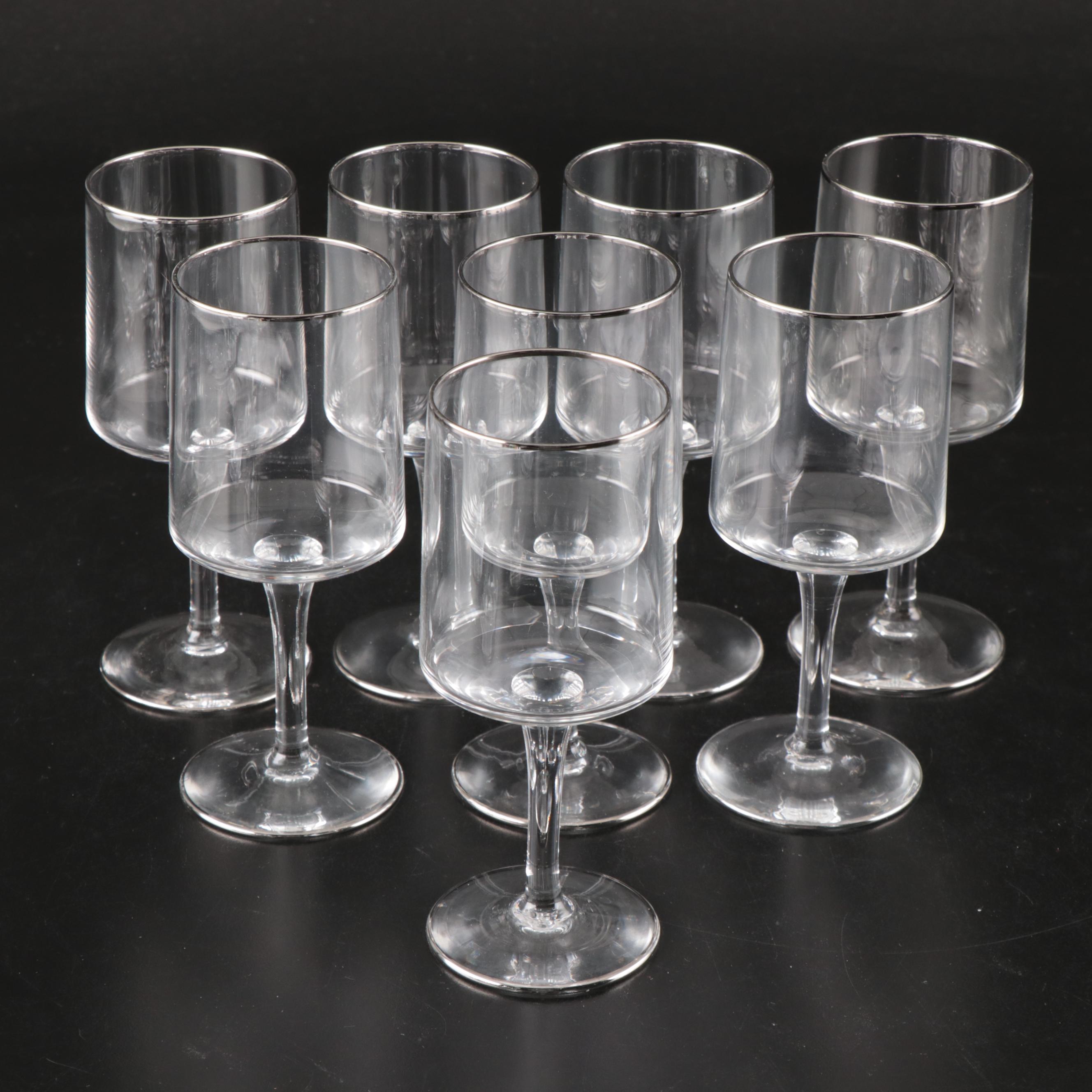 Lenox "Rapture" Wine Glasses and Other Stemware,1965-1981