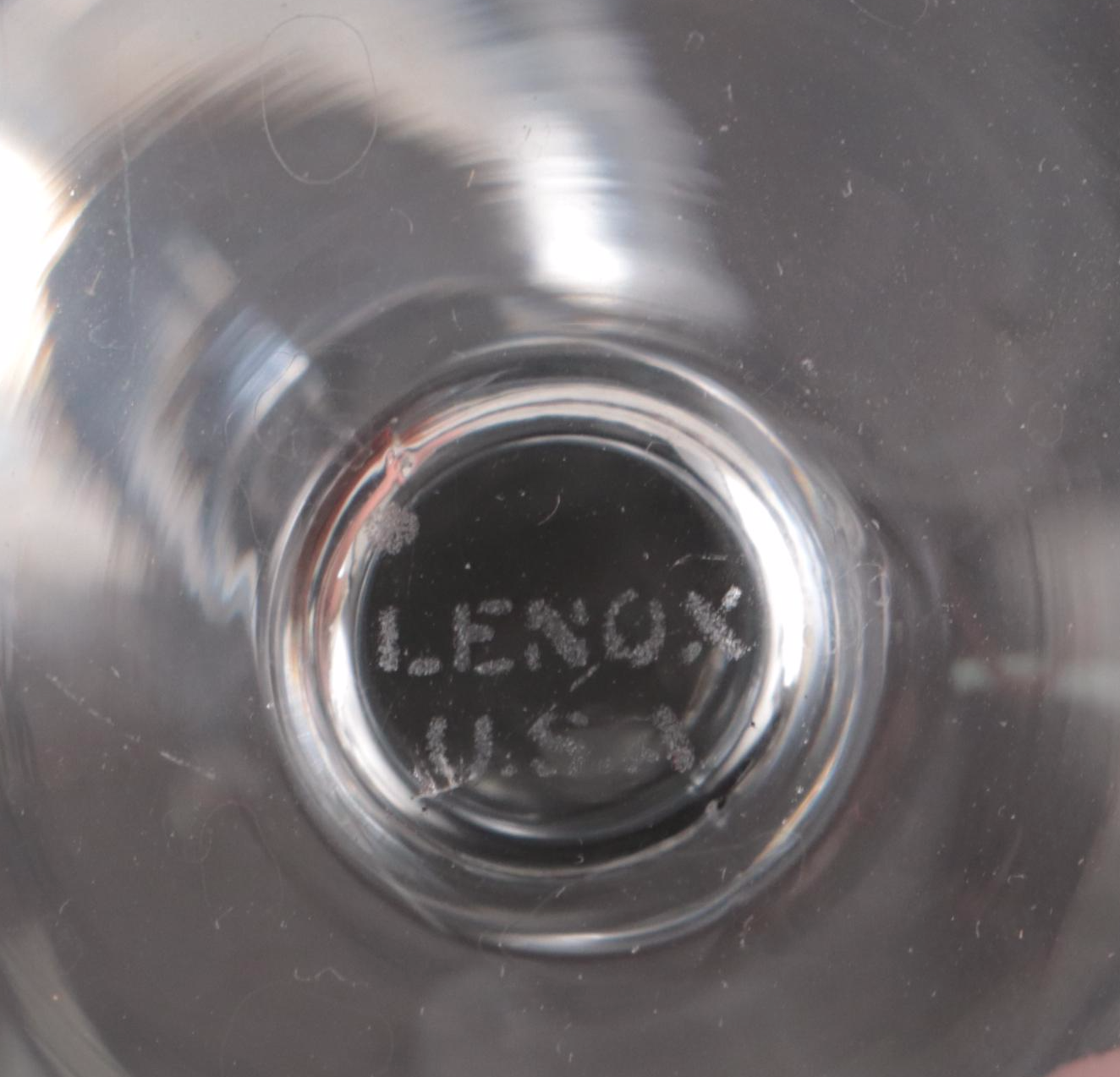 Lenox "Rapture" Wine Glasses and Other Stemware,1965-1981