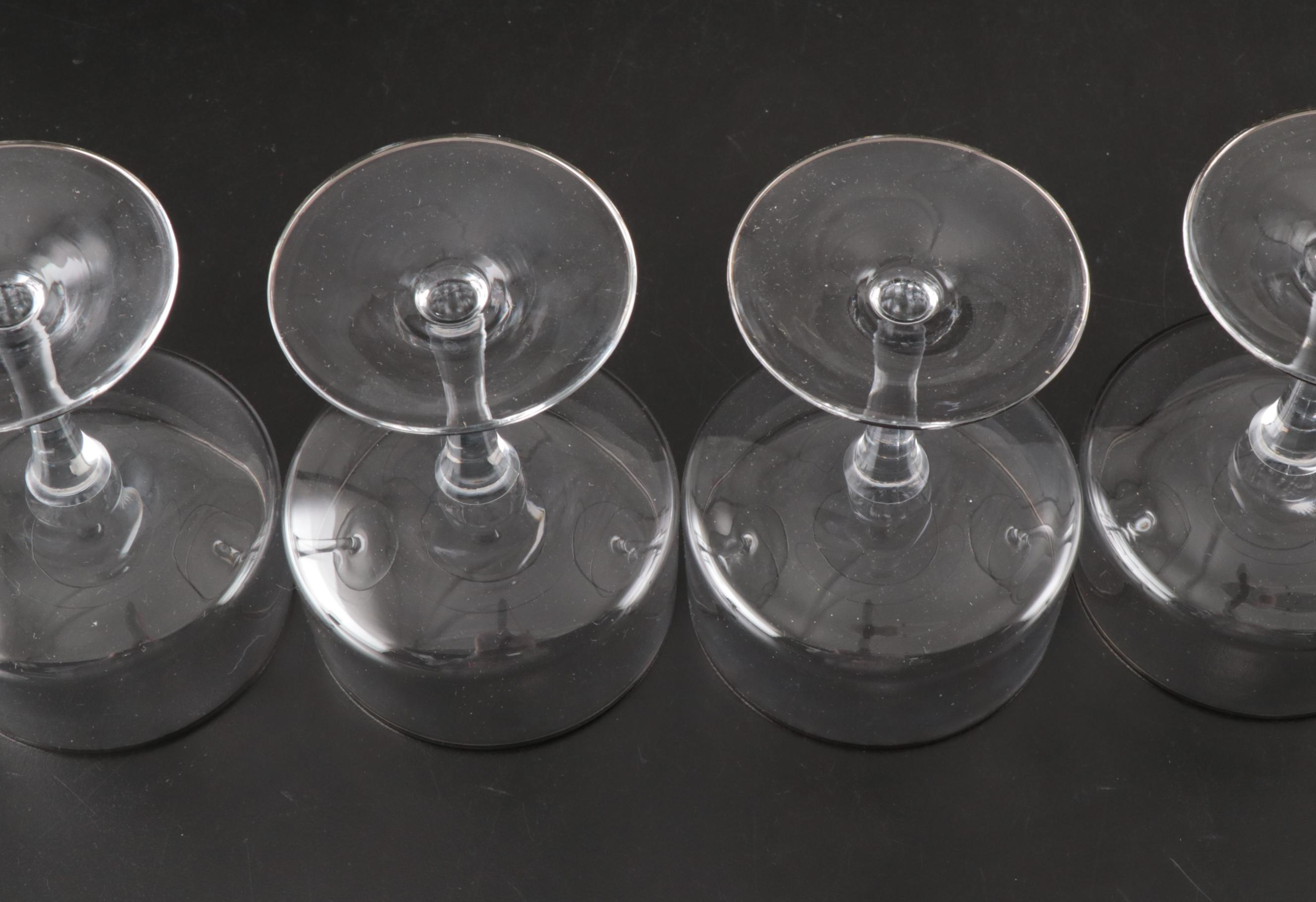 Lenox "Rapture" Wine Glasses and Other Stemware,1965-1981