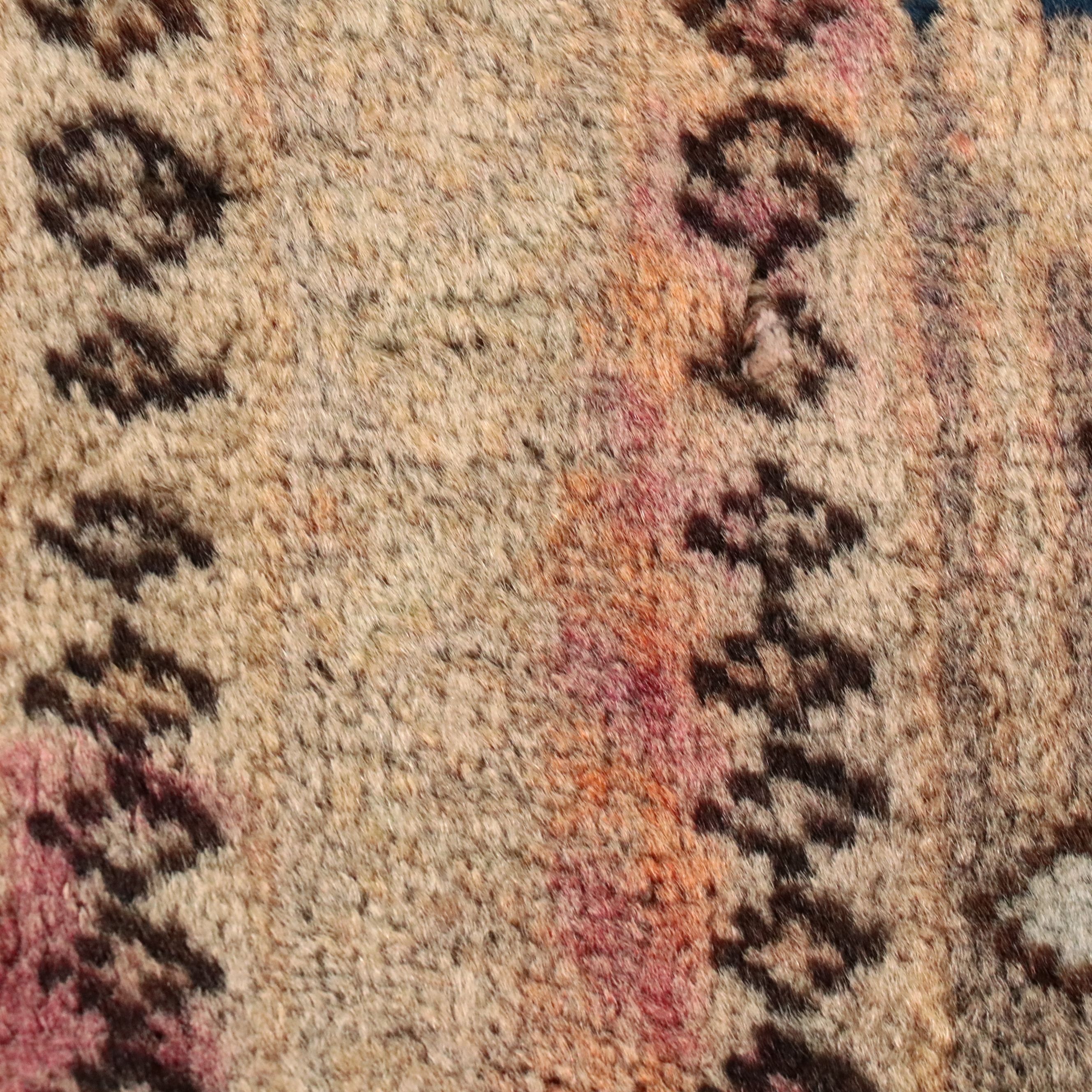 4' x 6'1 Hand-Knotted Persian Bijar Area Rug