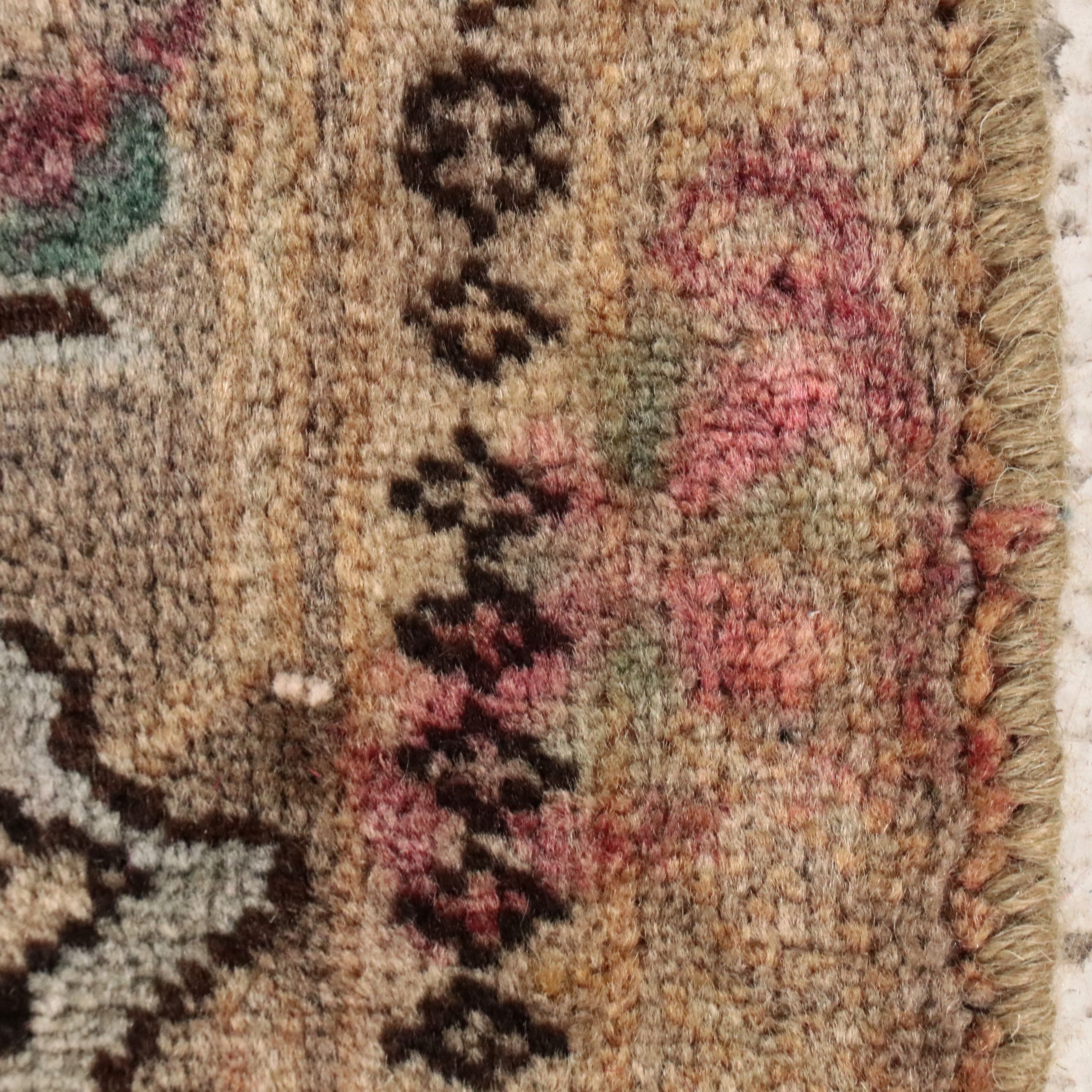 4' x 6'1 Hand-Knotted Persian Bijar Area Rug