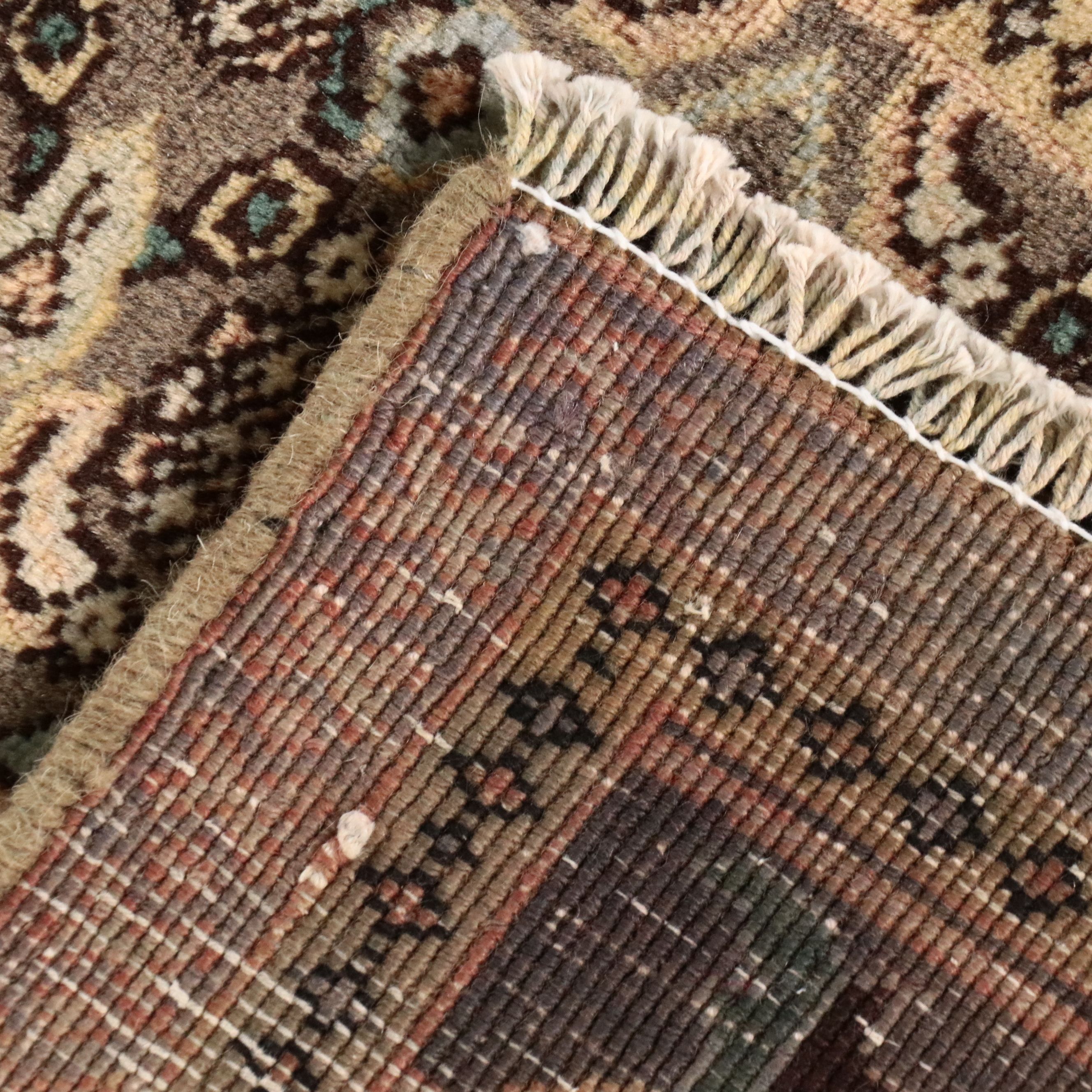 4' x 6'1 Hand-Knotted Persian Bijar Area Rug