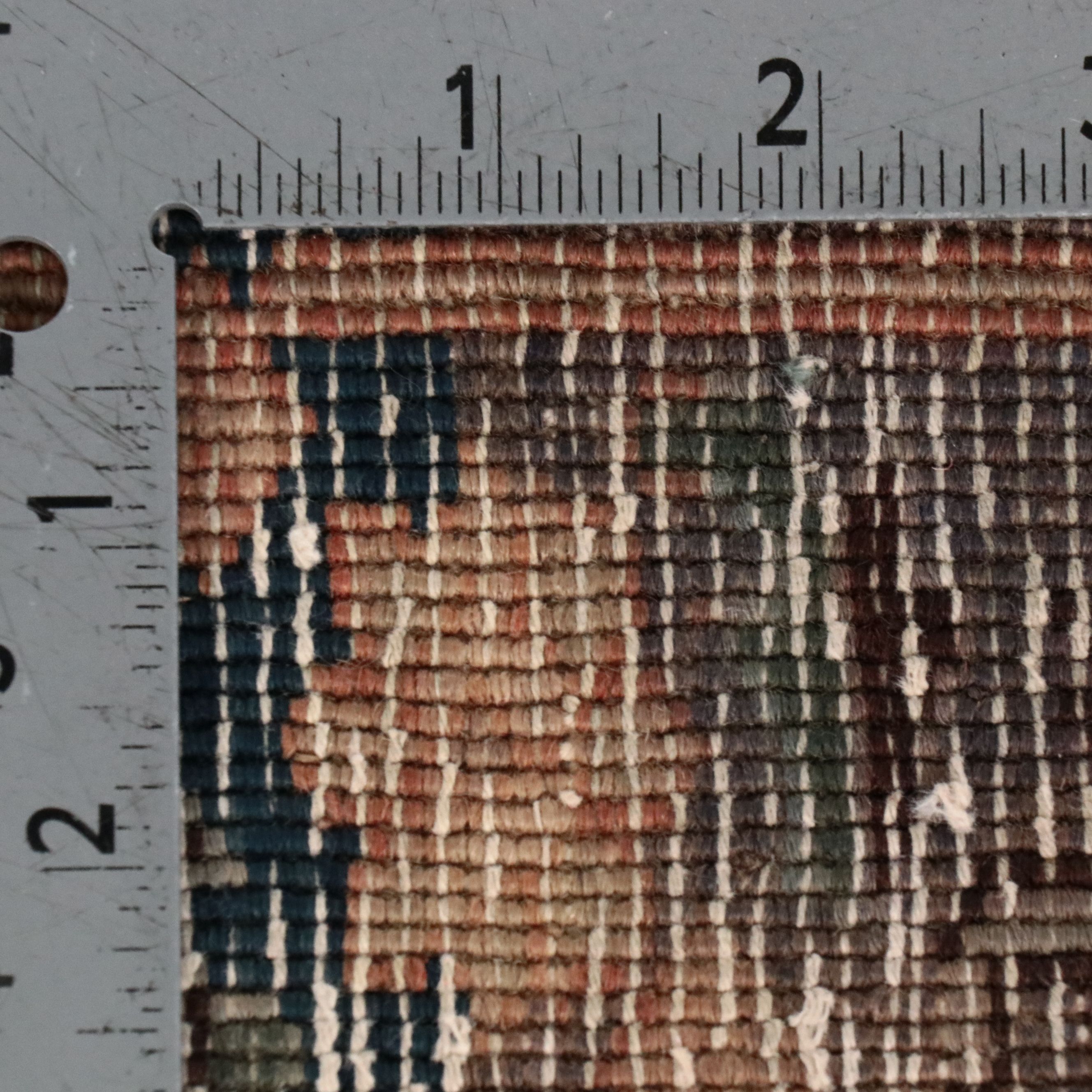 4' x 6'1 Hand-Knotted Persian Bijar Area Rug