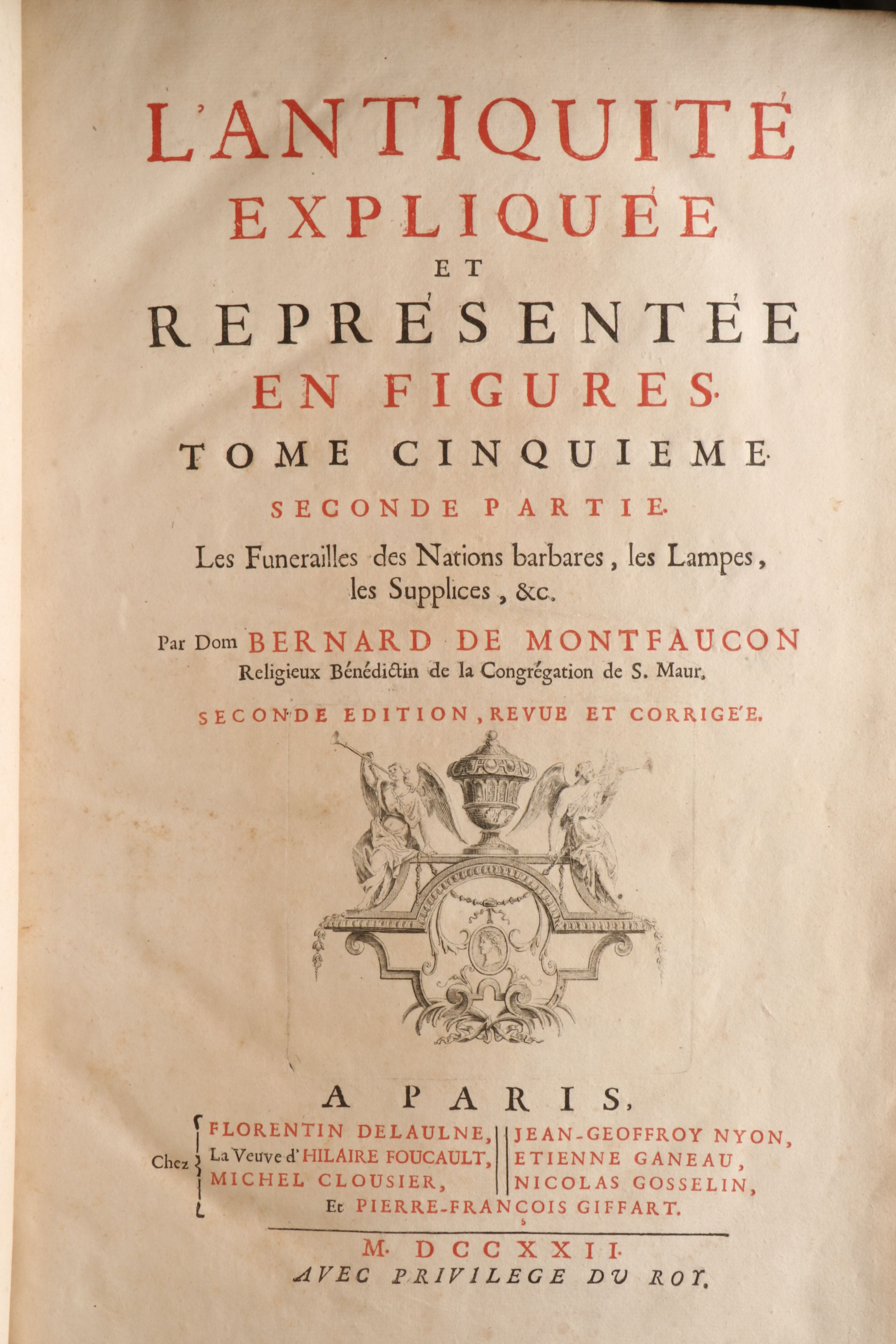 "L'Antiquité expliquée et représentée en figures" Complete Set by Montfaucon