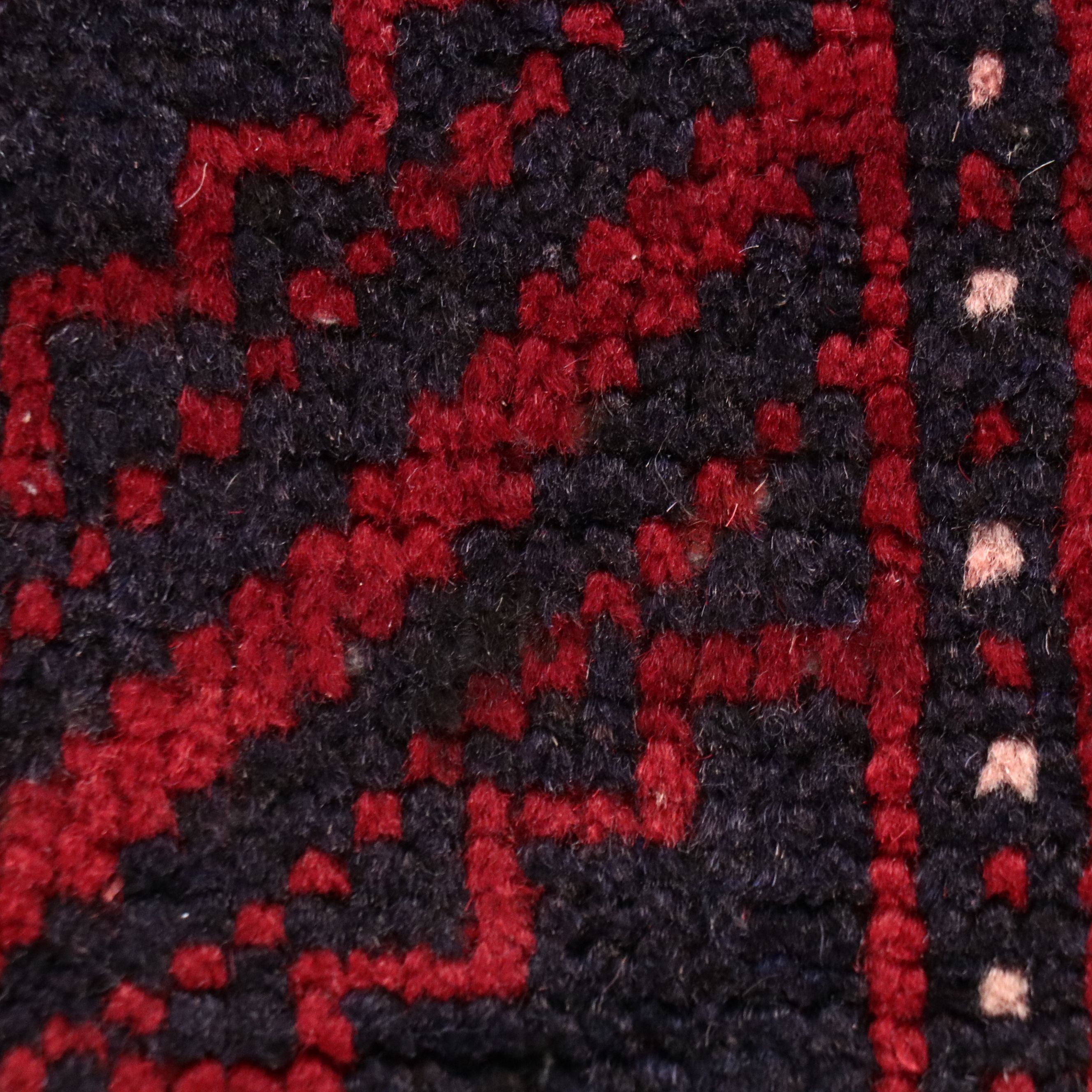 4'3 x 6'2 Hand-Knotted Persian Baluch Area Rug