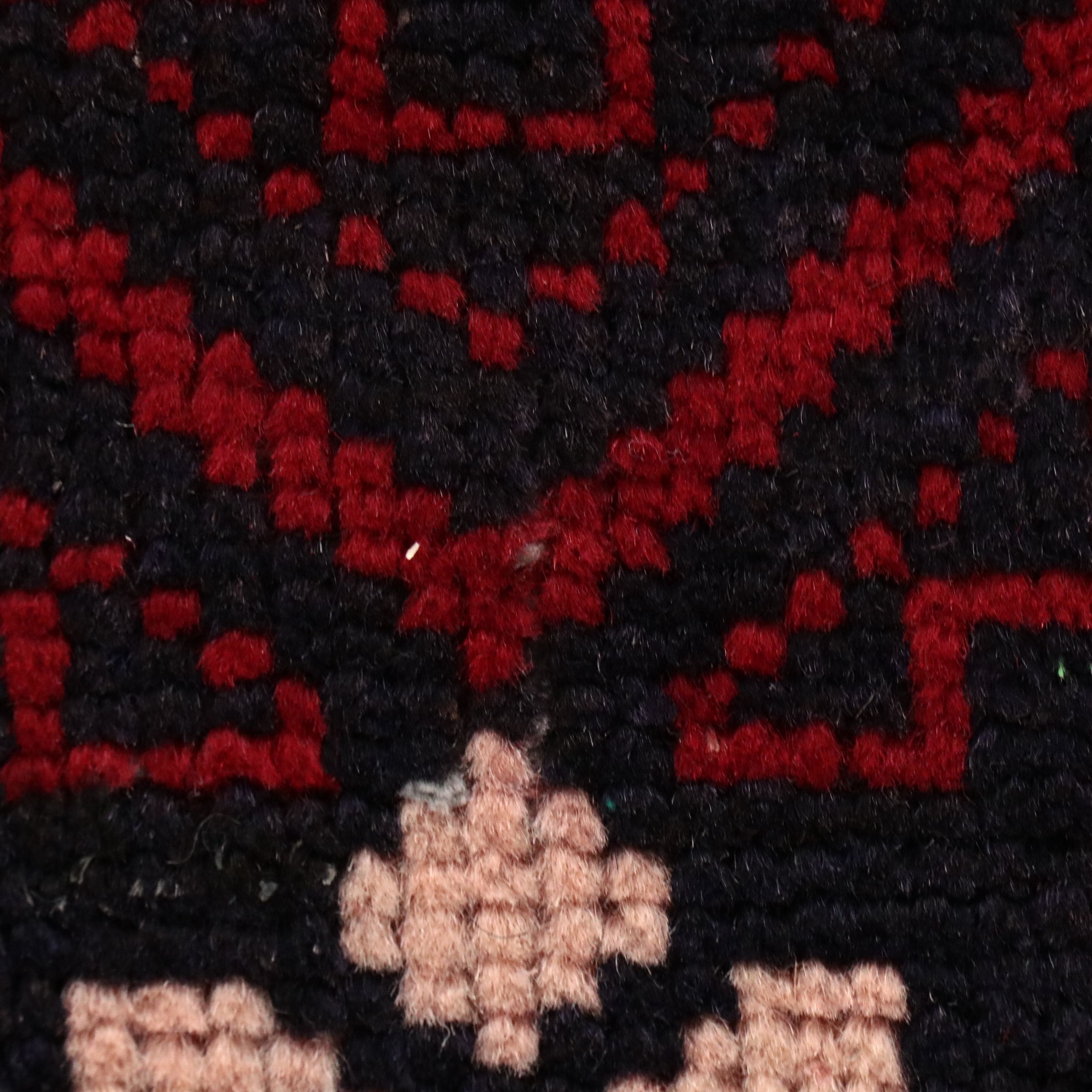 4'3 x 6'2 Hand-Knotted Persian Baluch Area Rug