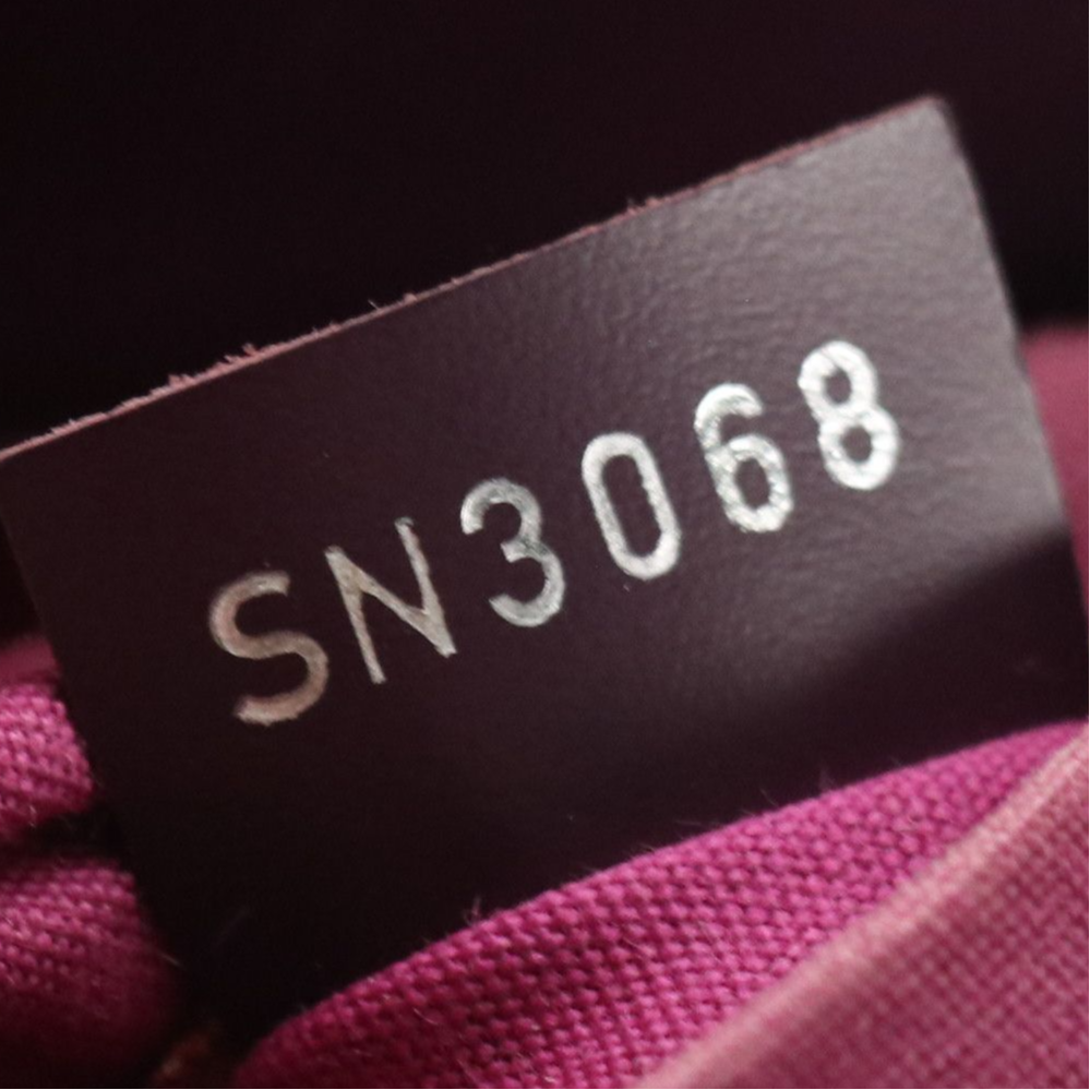 Louis Vuitton Passy GM Shoulder Bag in Cassis Epi and Smooth Leather