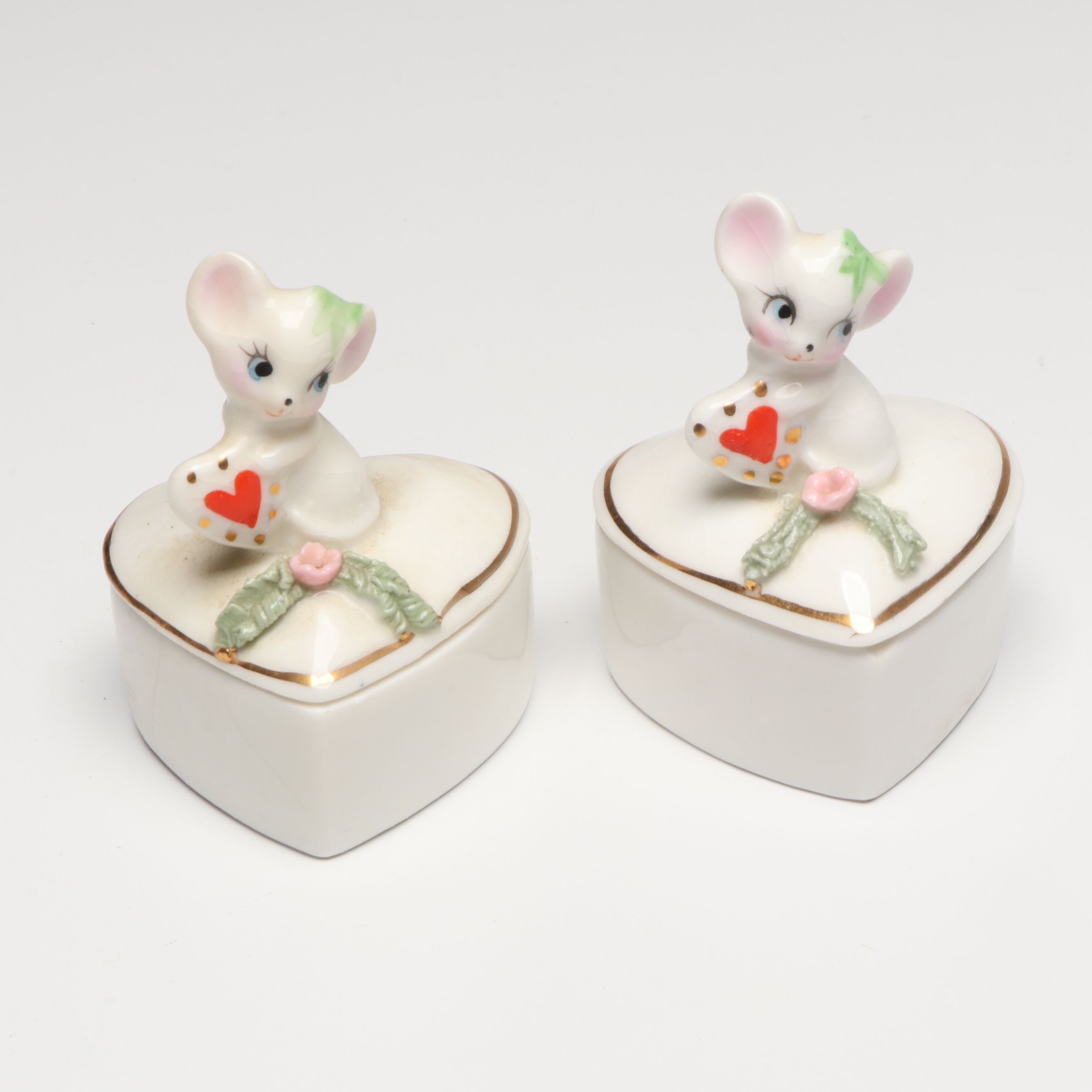 Avon "Sitting Pretty" Perfume Bottles with Figurines, Boxes and More