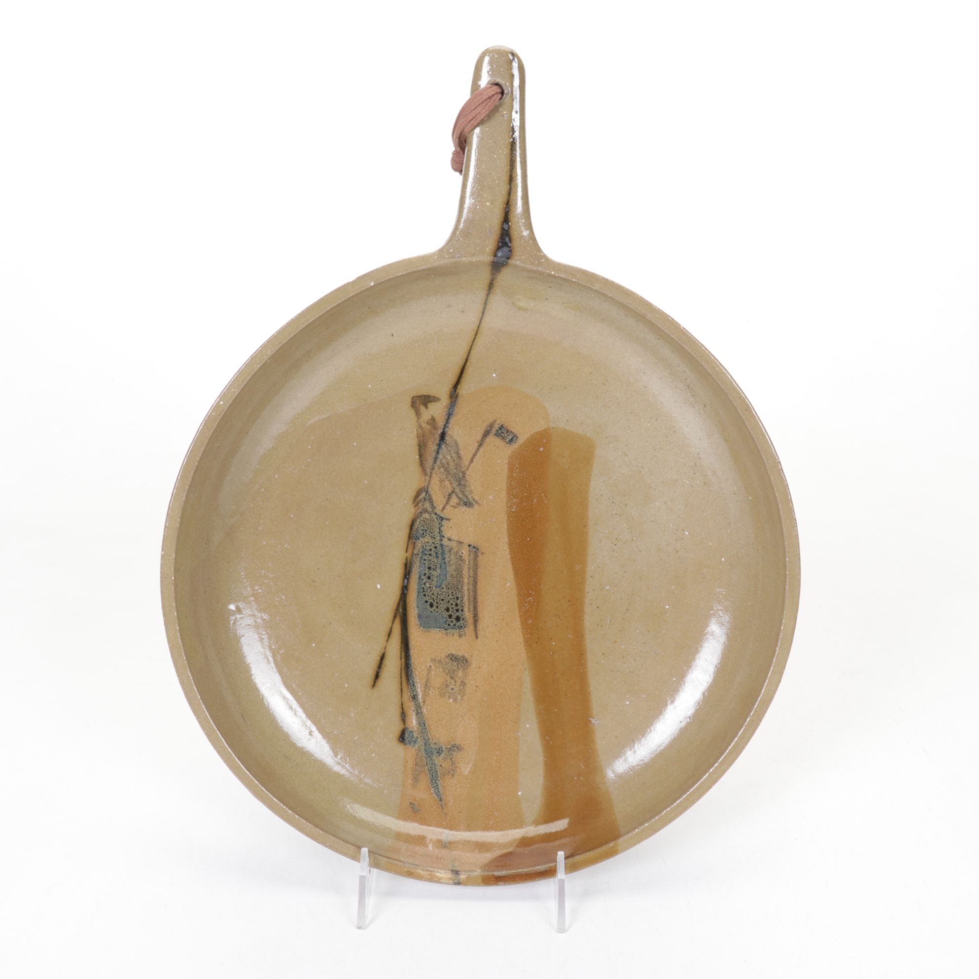 Artisan Rustic Brown Glaze Stoneware Skillets