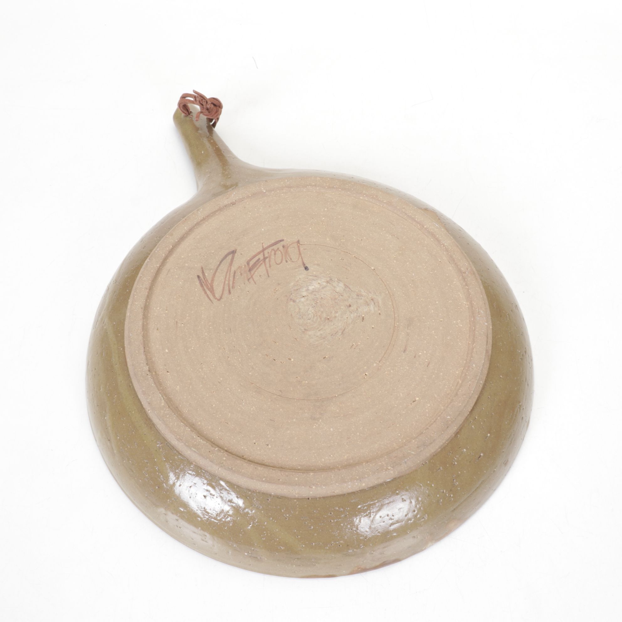 Artisan Rustic Brown Glaze Stoneware Skillets