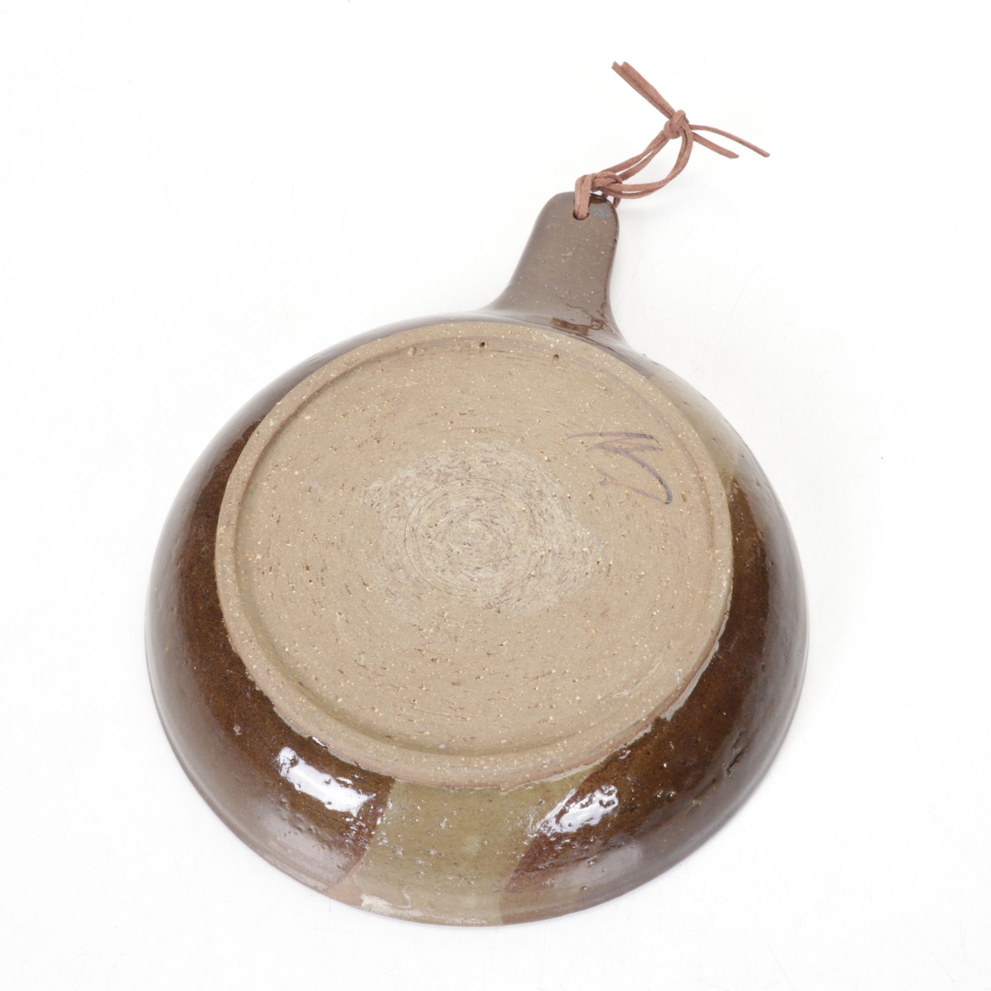 Artisan Rustic Brown Glaze Stoneware Skillets