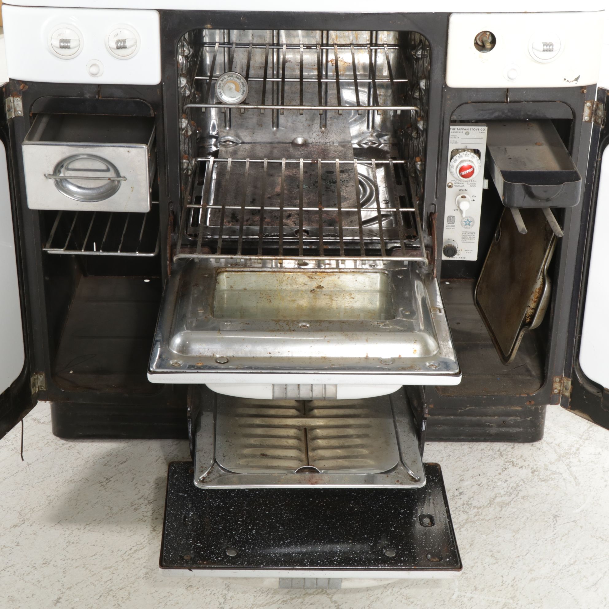 Tappan DeLuxe 40" Joyce Oven & Range, Mid-20th Century