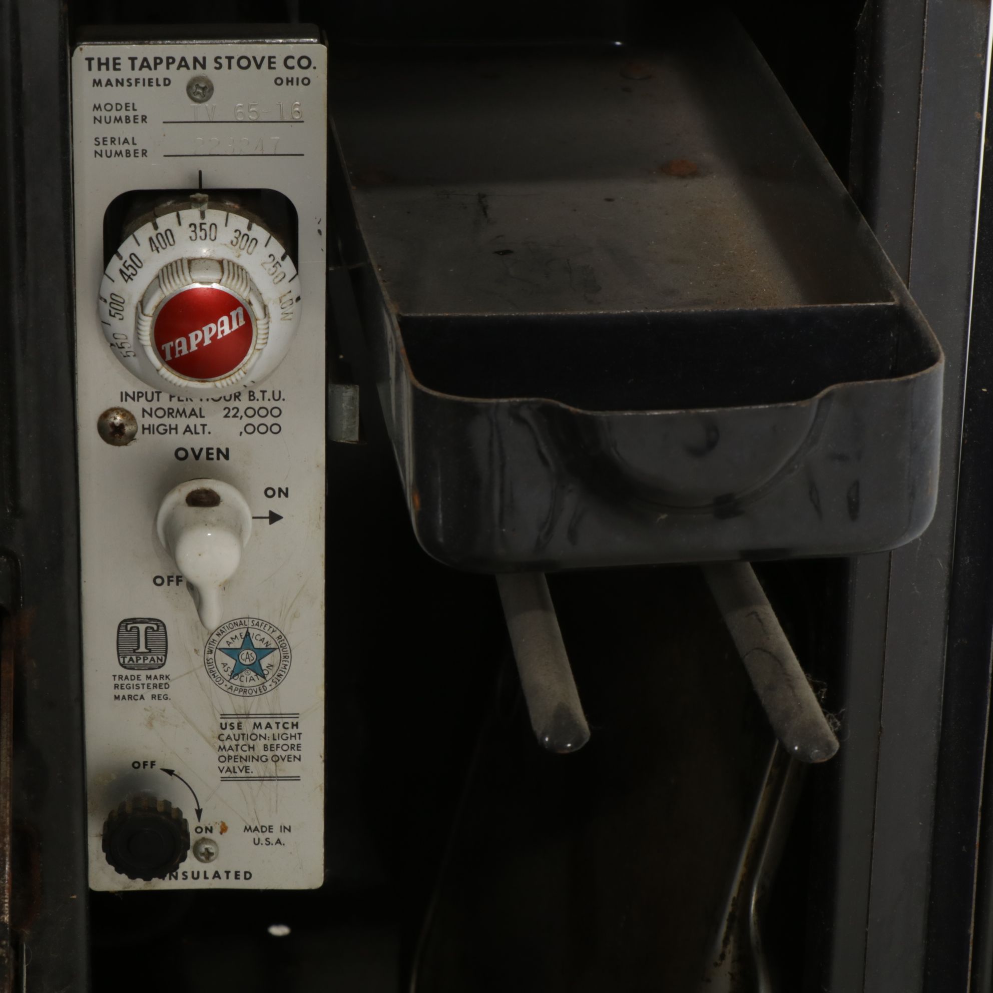 Tappan DeLuxe 40" Joyce Oven & Range, Mid-20th Century