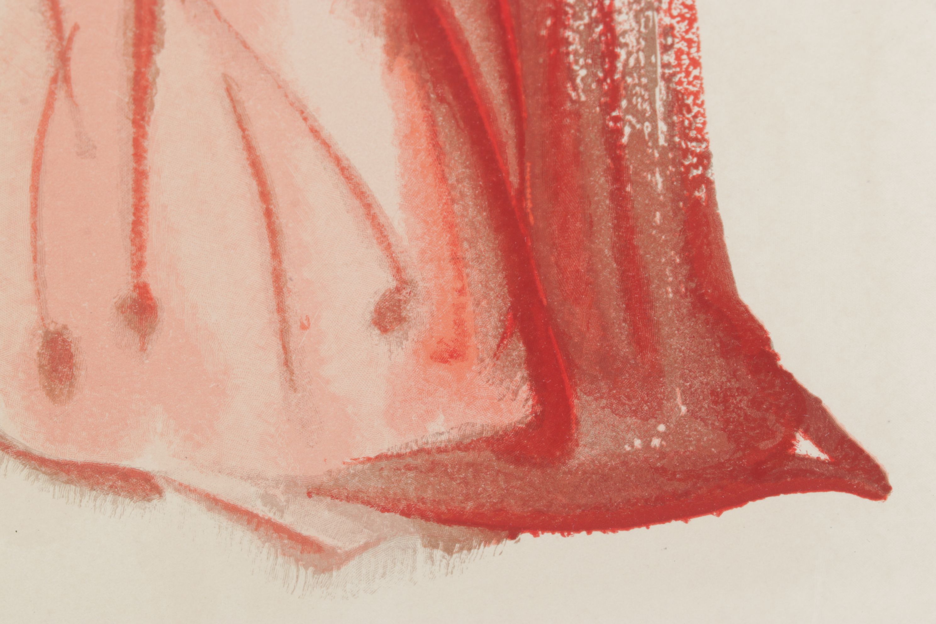 Salvador Dalí Wood Engraving "Rencontre de Dante et Béatrice," 1960-64