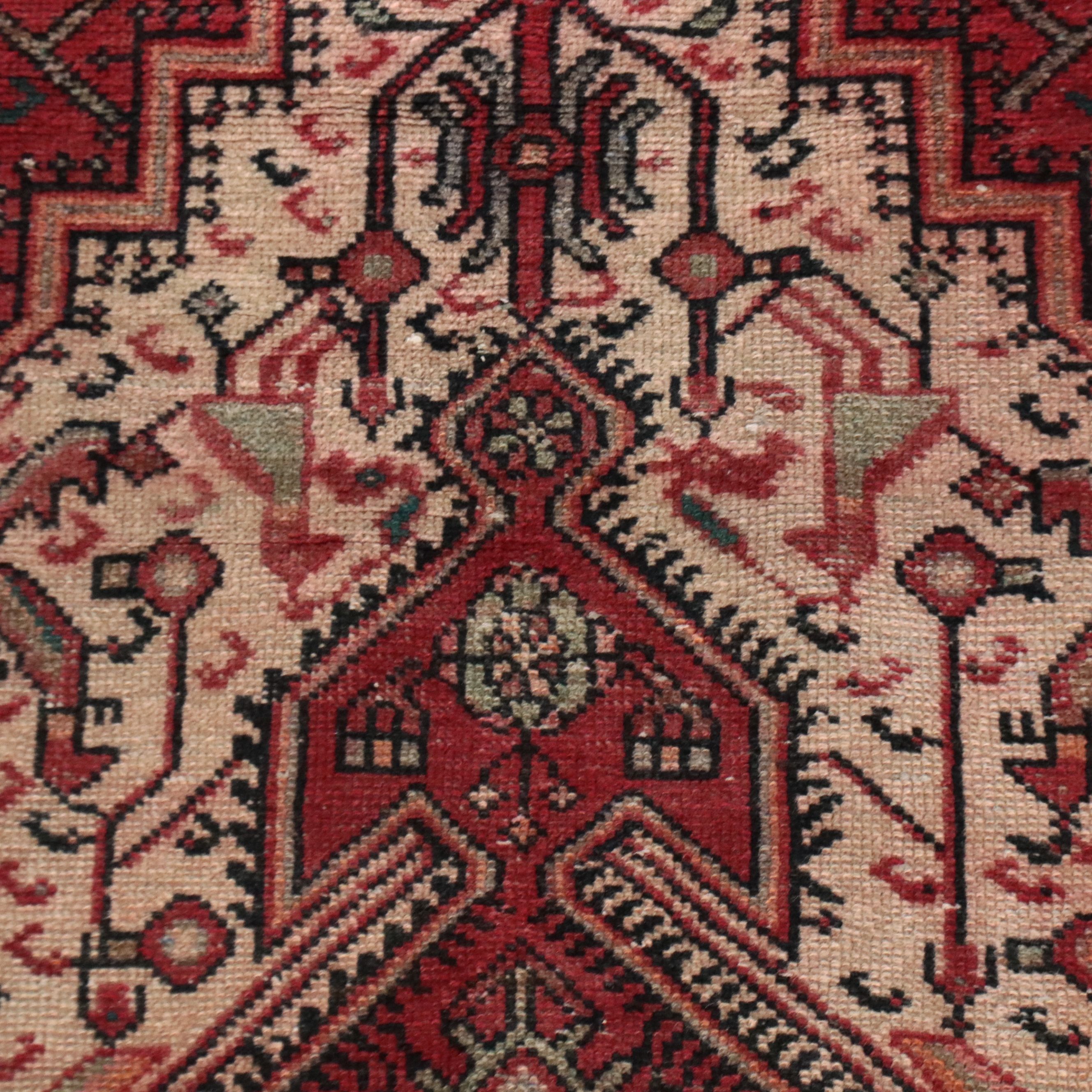 3'6 x 7'4 Hand-Knotted Persian Tuyserkan Area Rug