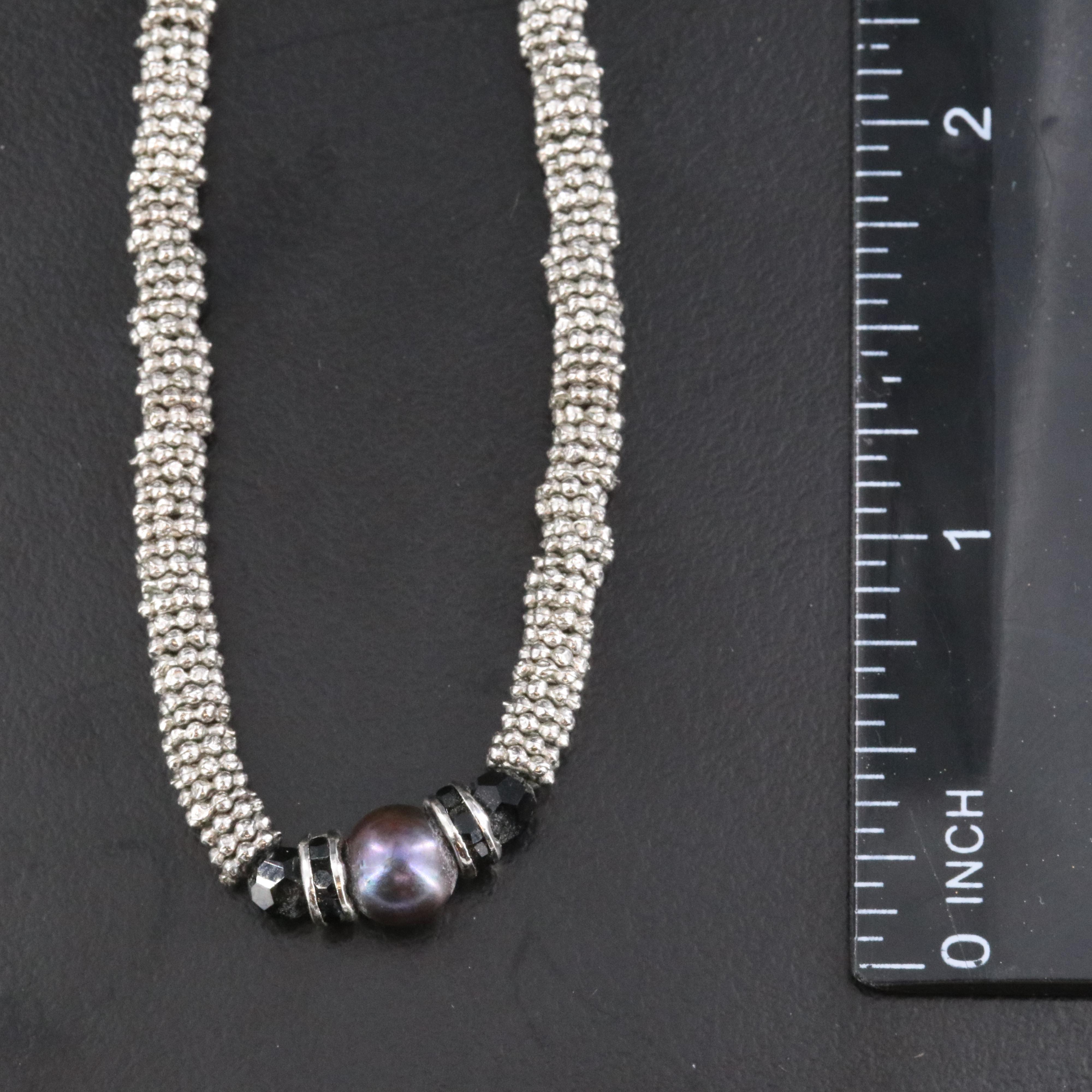 Bead Pendant and Earring Set Featured in Jewelry Collection