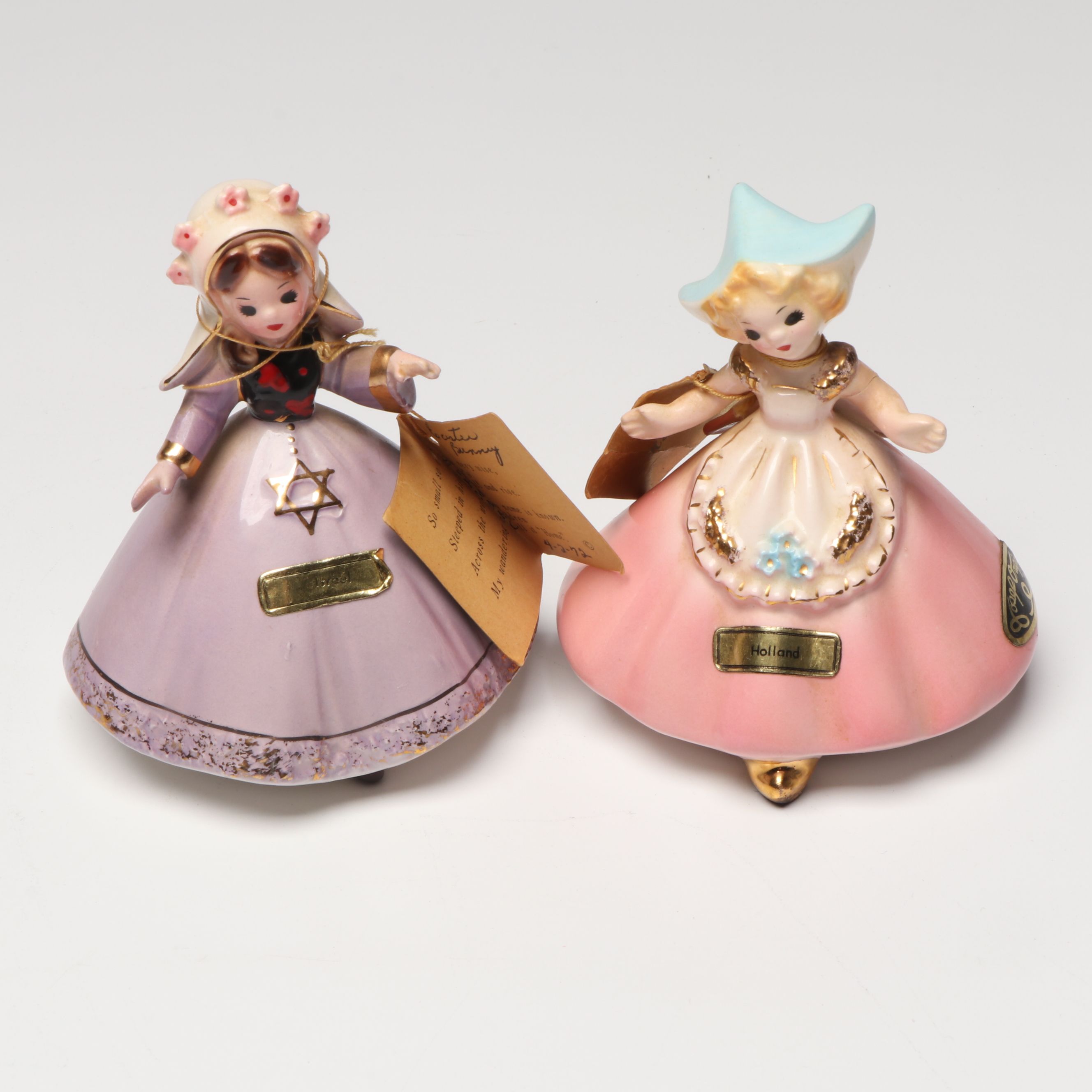 Josef "Holland," "Mexico" and More Figurines, Late 20th Century