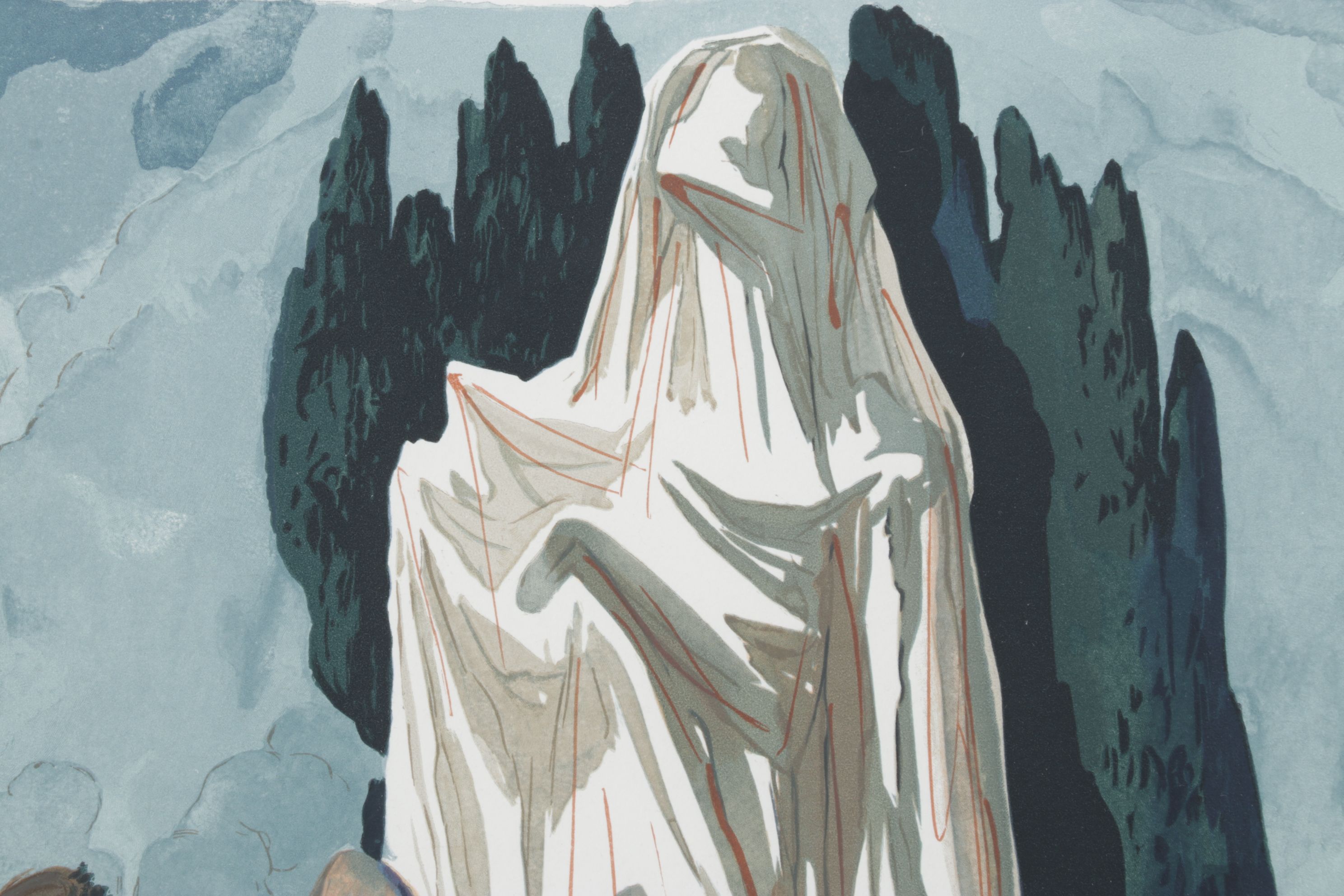 Salvador Dalí Wood Engraving "Les Hérétiques," 1960–1964