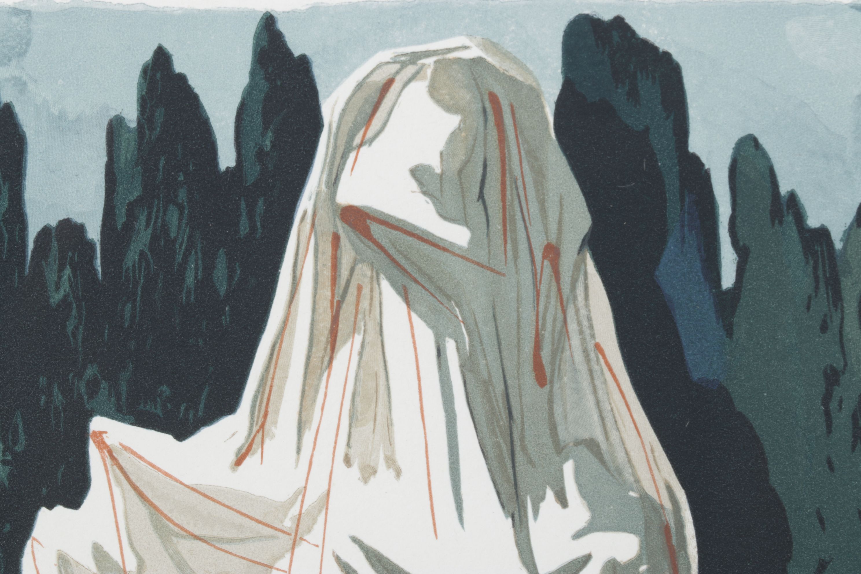 Salvador Dalí Wood Engraving "Les Hérétiques," 1960–1964