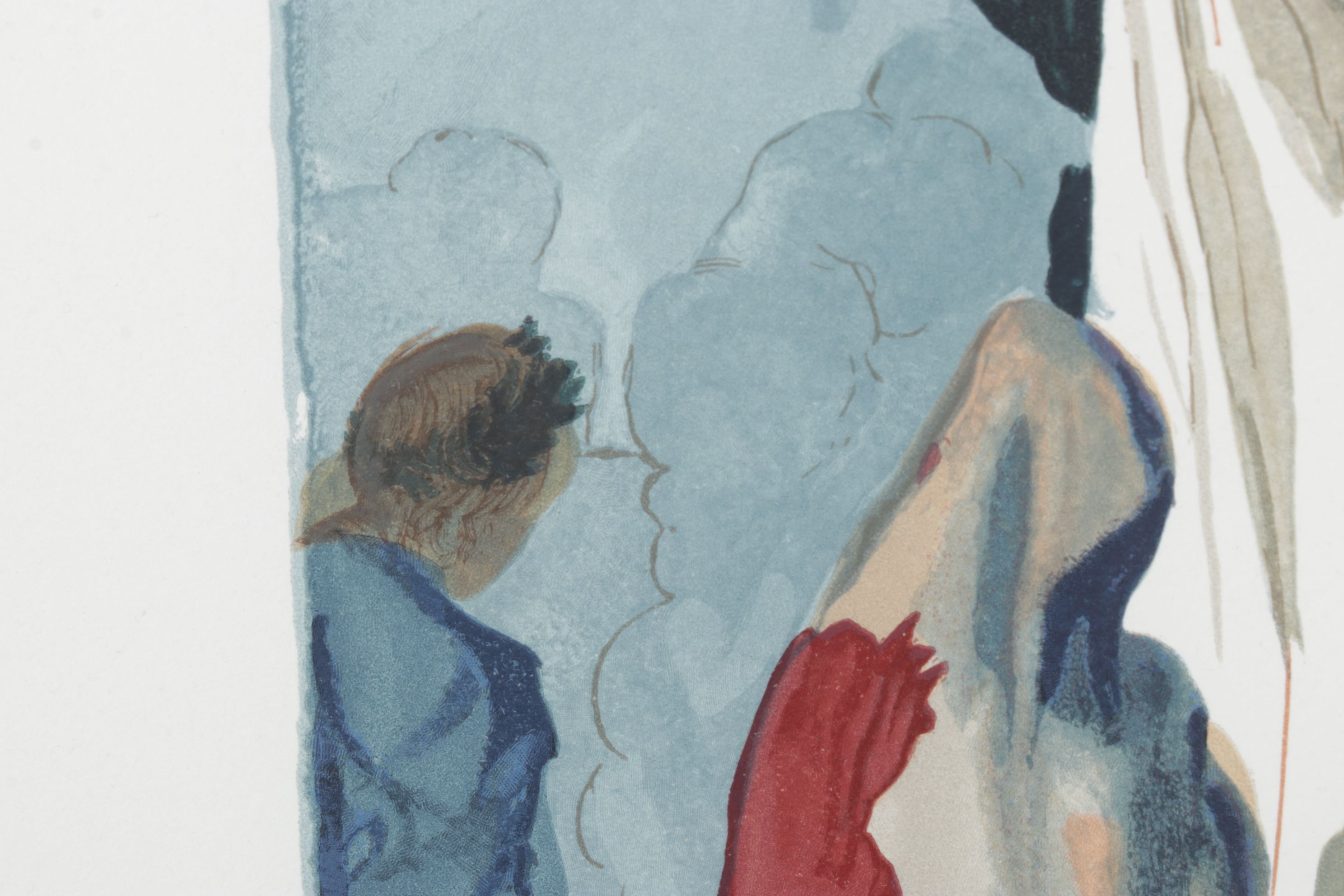 Salvador Dalí Wood Engraving "Les Hérétiques," 1960–1964